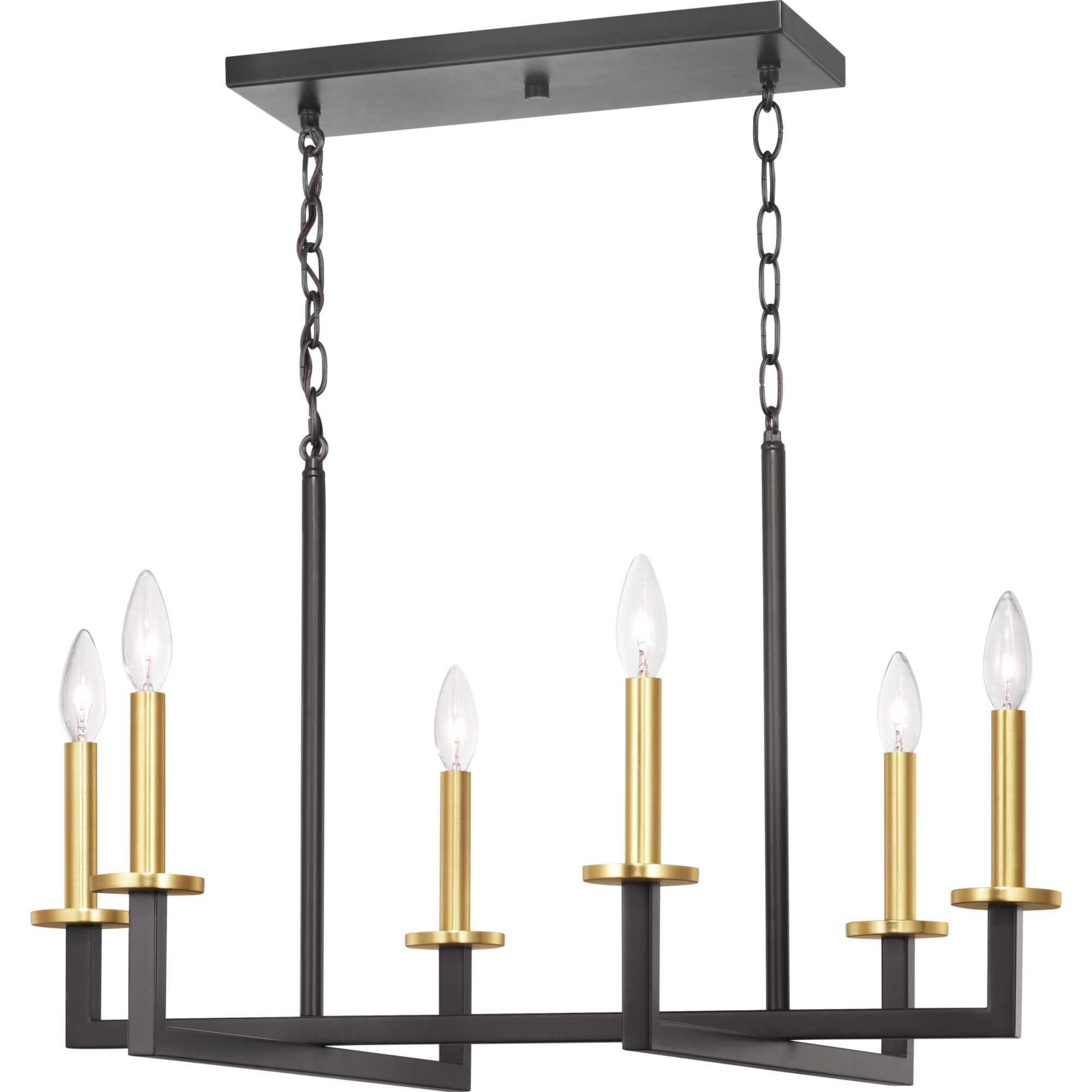 Blakely 28 Inch 6 Light Chandelier by Progress Lighting