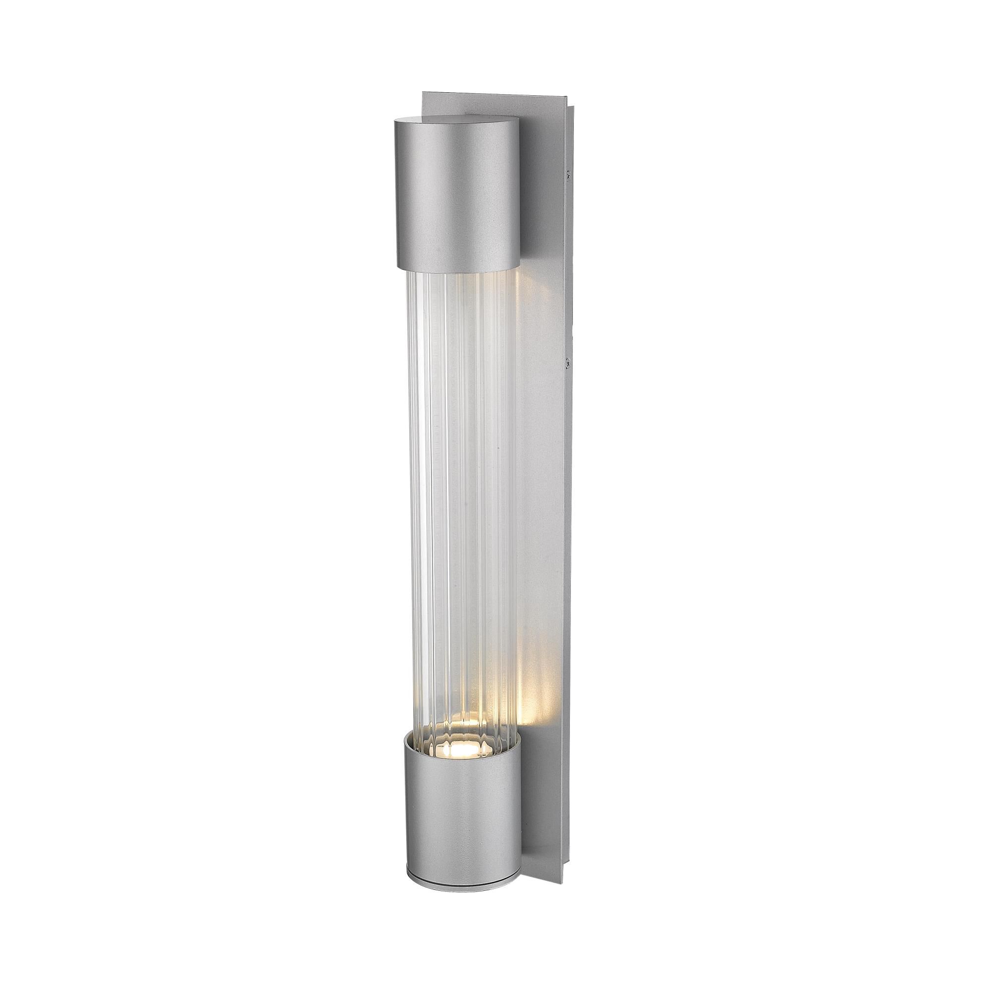 Striate 24 Inch Tall 2 Light LED Outdoor Wall Light by Z-Lite