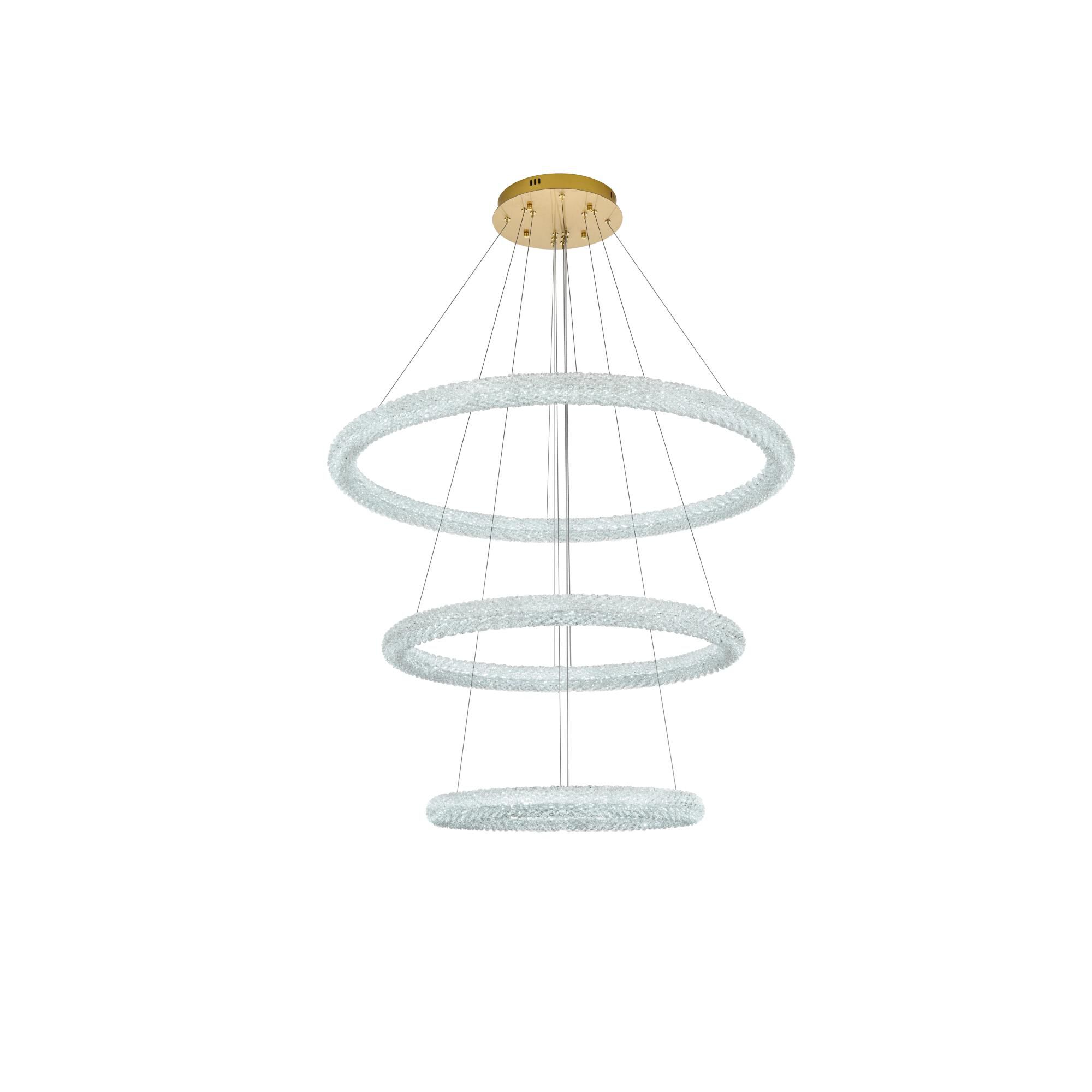 Bowen 42 Inch Chandelier by Elegant Lighting