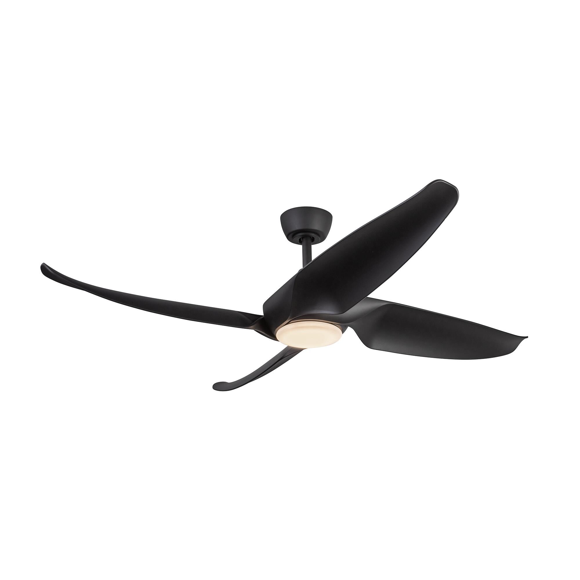 Coronado 56 Inch Ceiling Fan with Light Kit by Kuzco Lighting