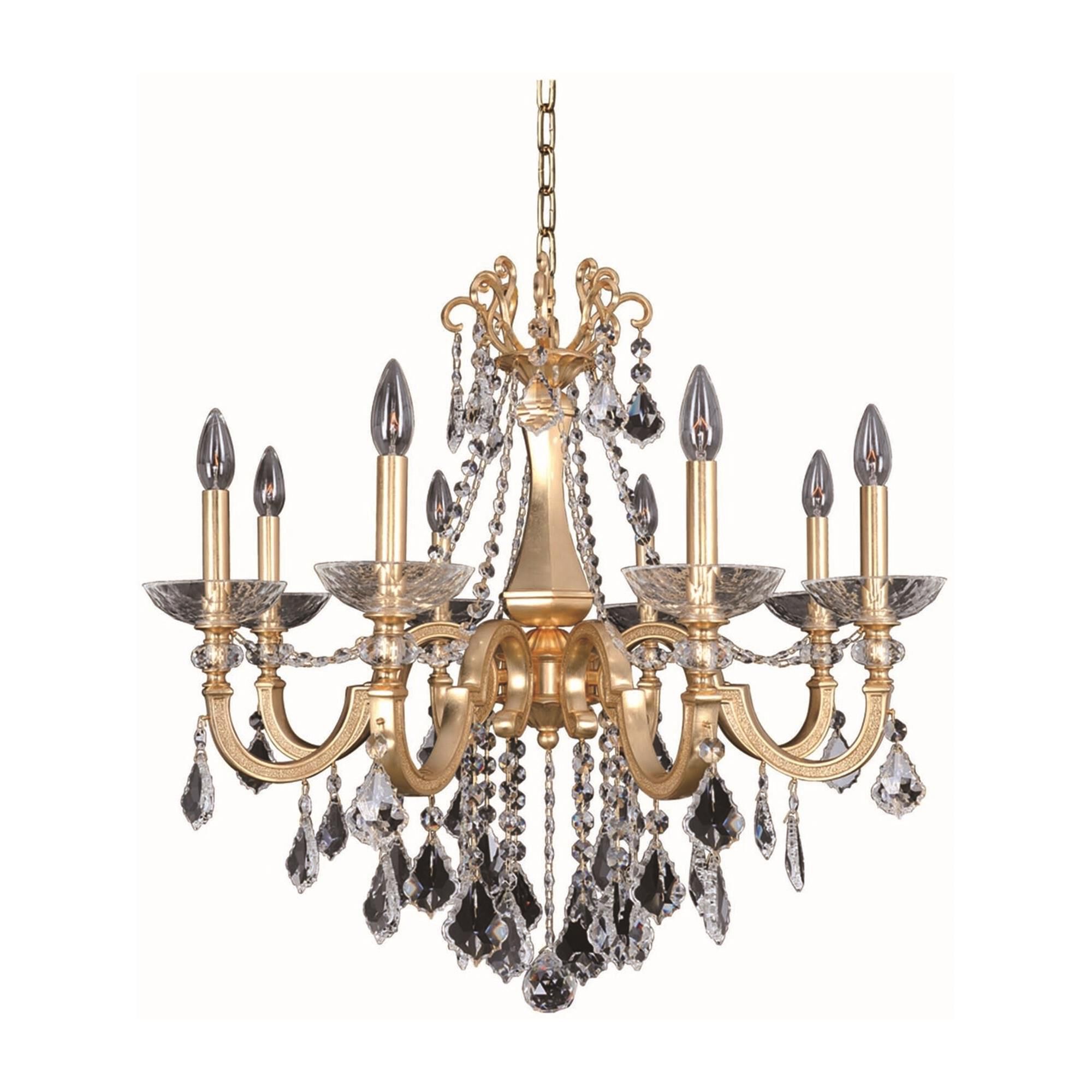 Barret 28 Inch 8 Light Chandelier by Allegri