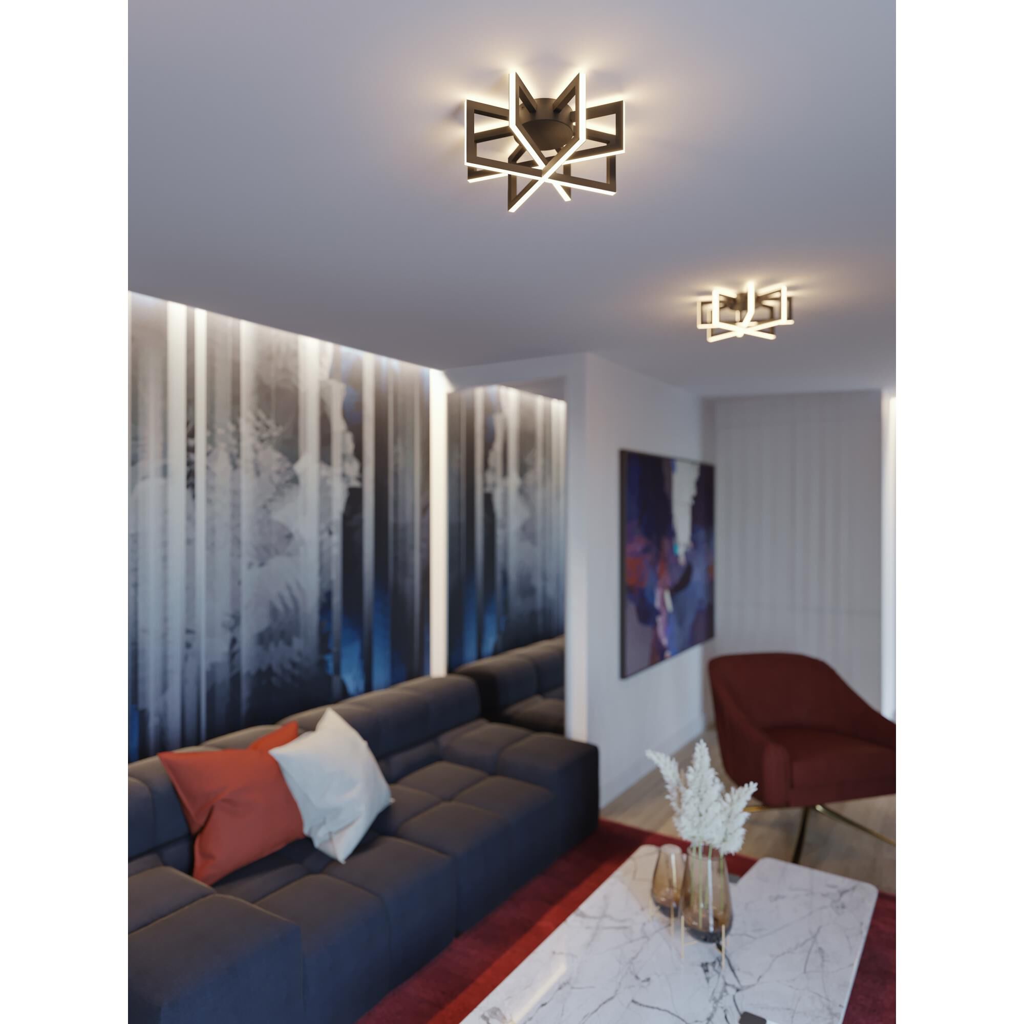 Cass 14 Inch 1 Light LED Flush Mount by AFX Lighting - Clearance