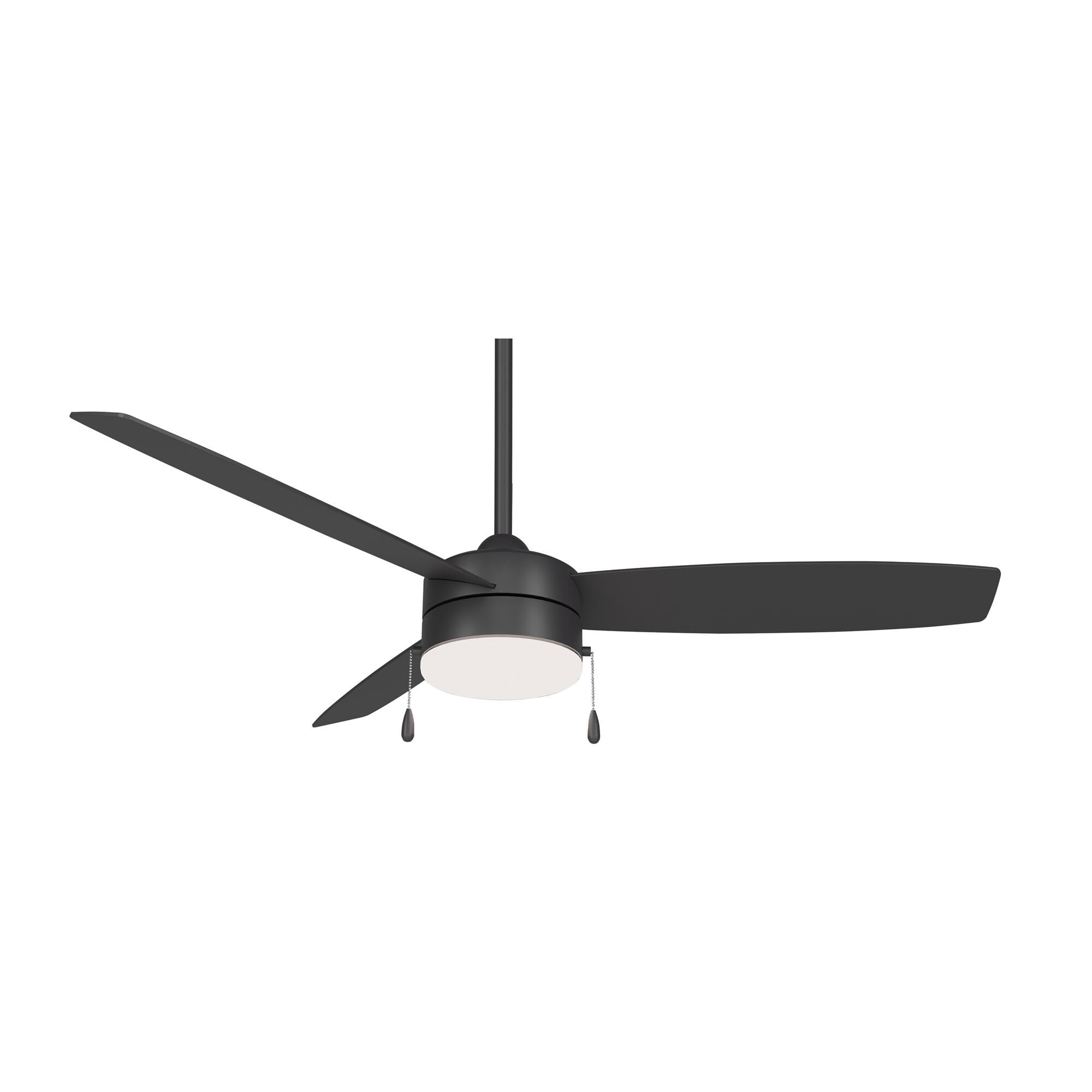 Shown in Coal finish and Frosted White glass and Glass shade
