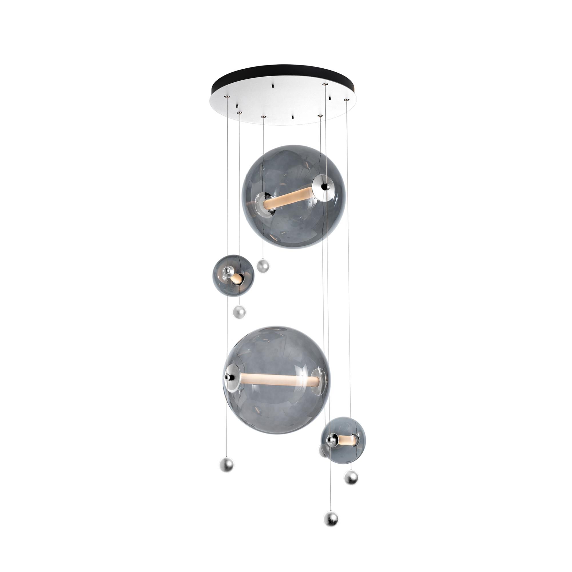 Abacus 20 Inch Multi Light Pendant by Hubbardton Forge