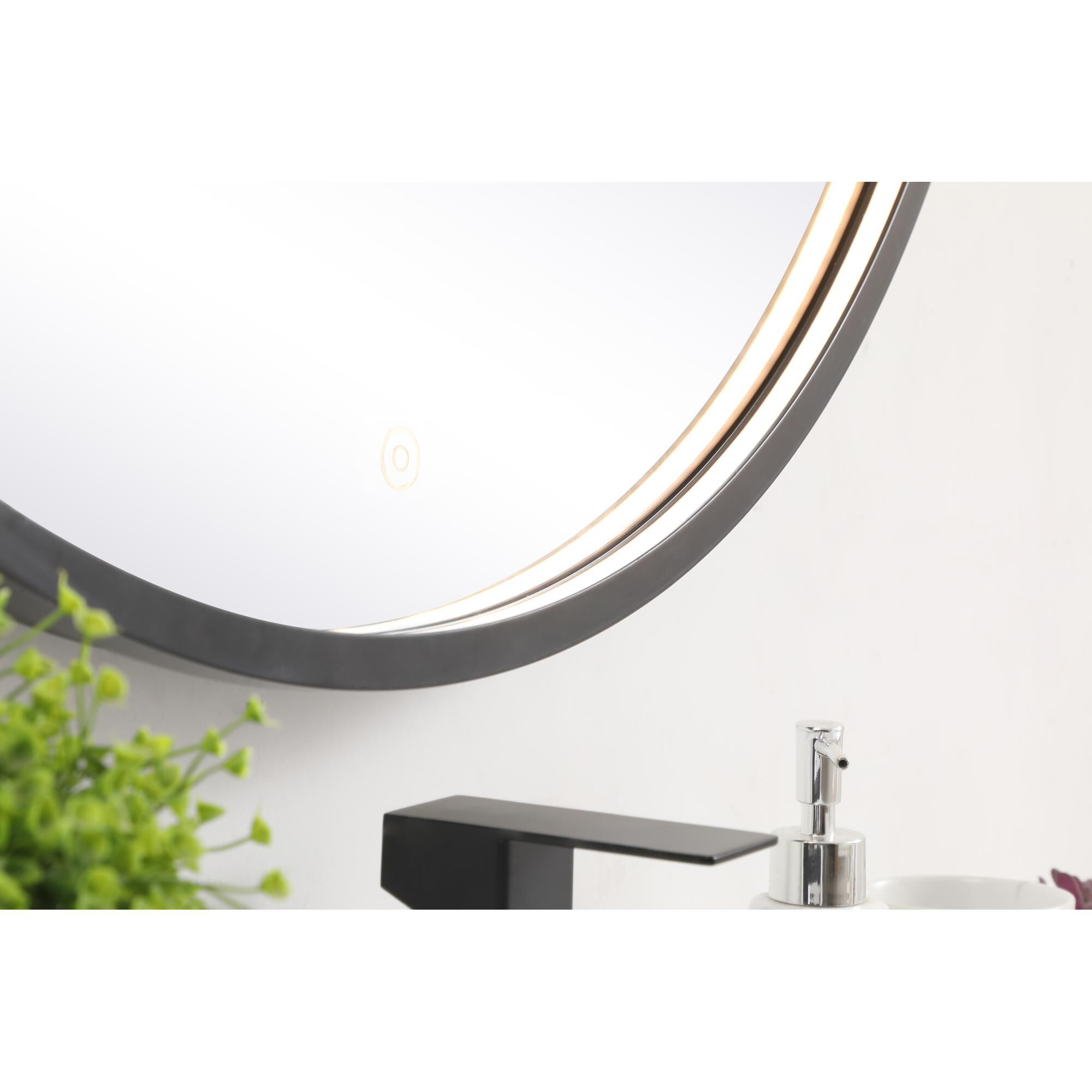 Pier LED Lighted Mirror by Elegant Decor