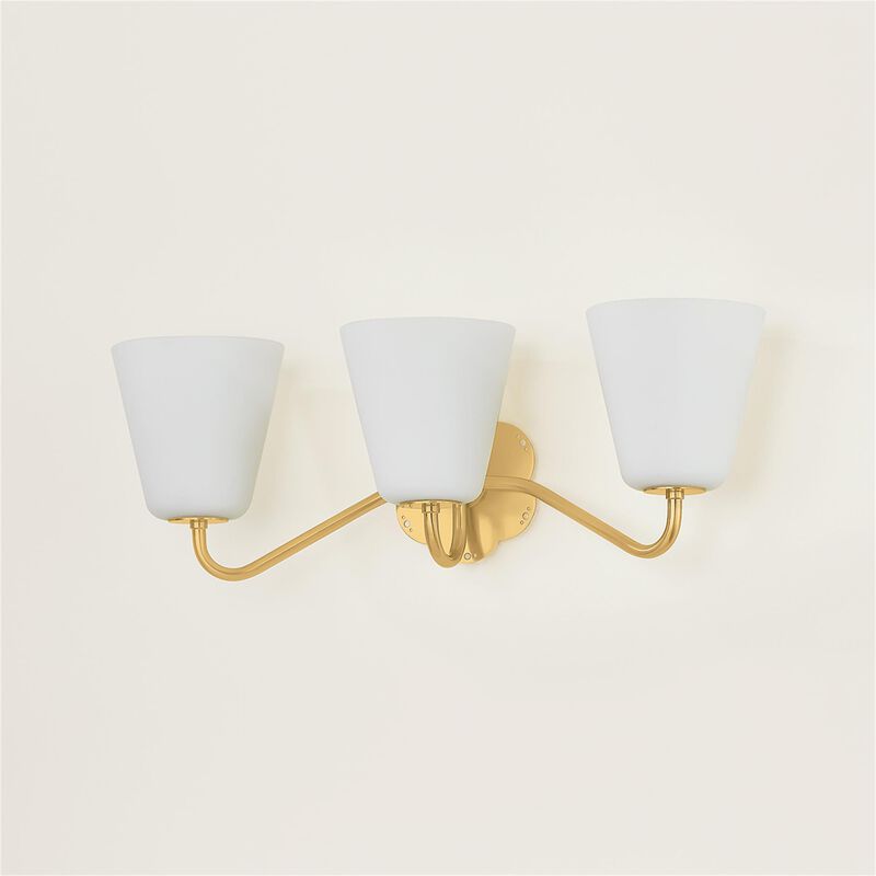Leonella 24 Inch 3 Light Bath Vanity Light by Mitzi