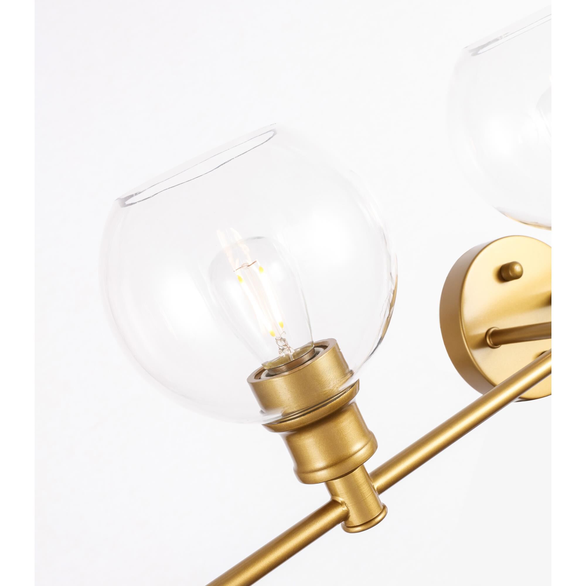 Shown in Brass finish