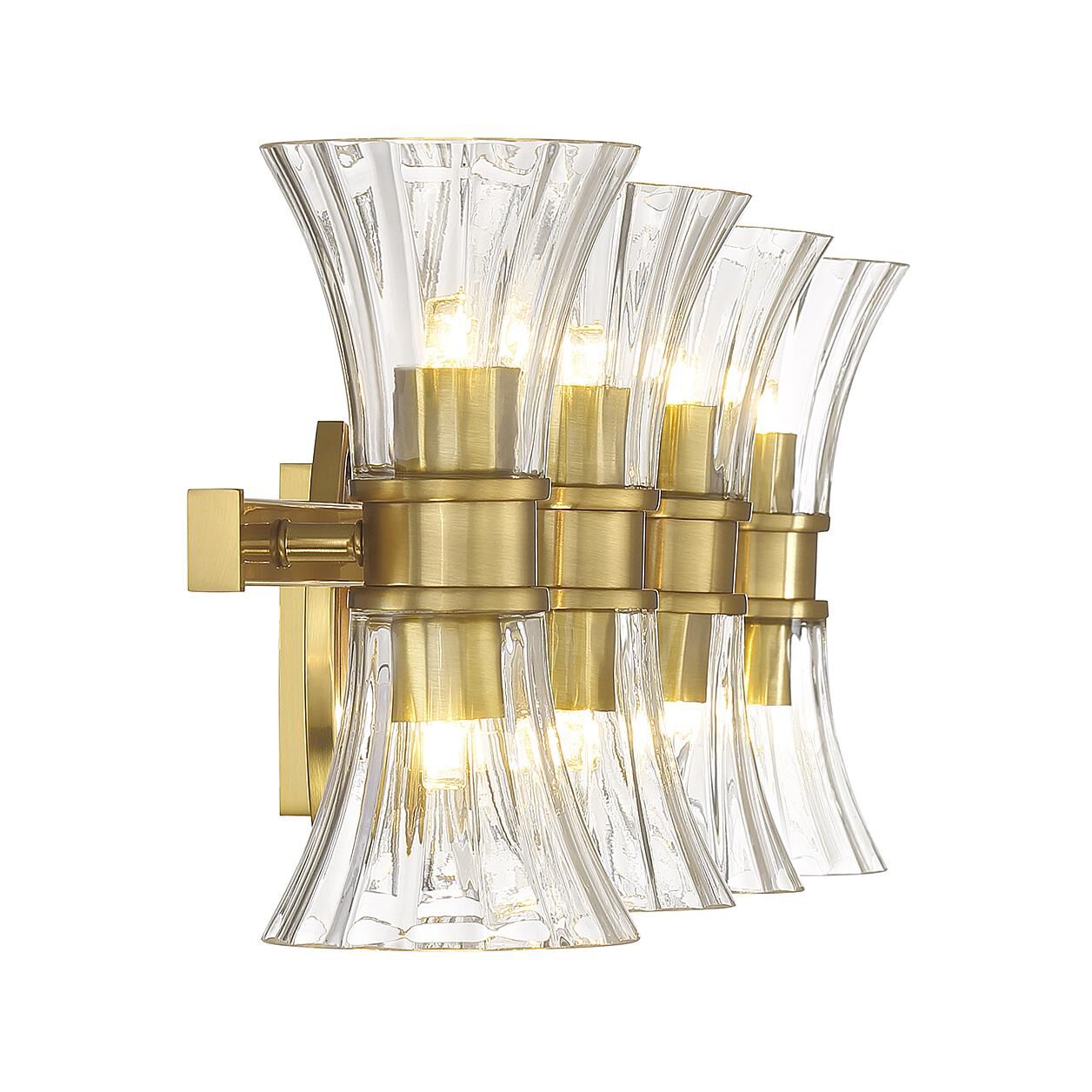 Bennington 32 Inch 8 Light Bath Vanity Light by Savoy House