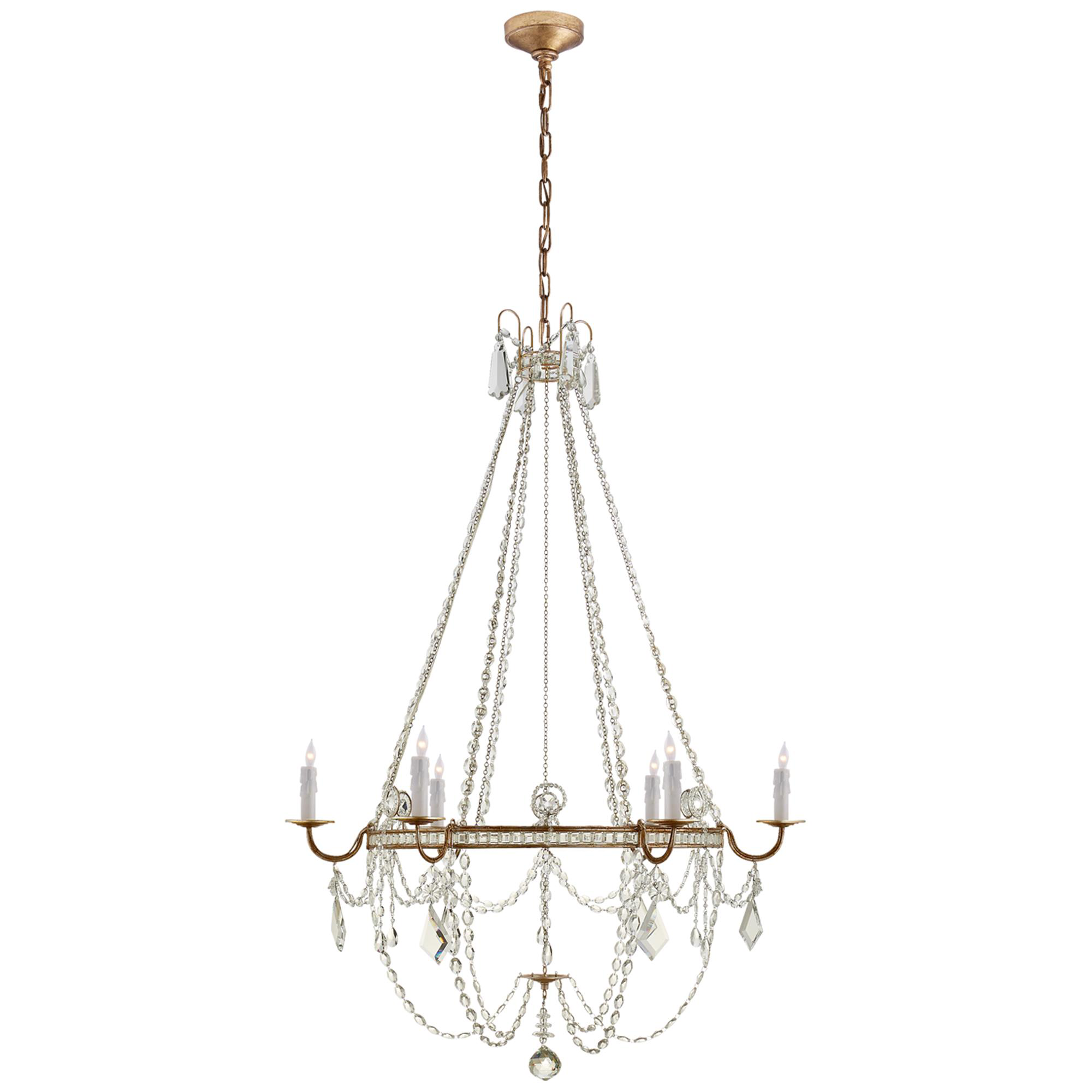 Shown in Gilded Iron finish