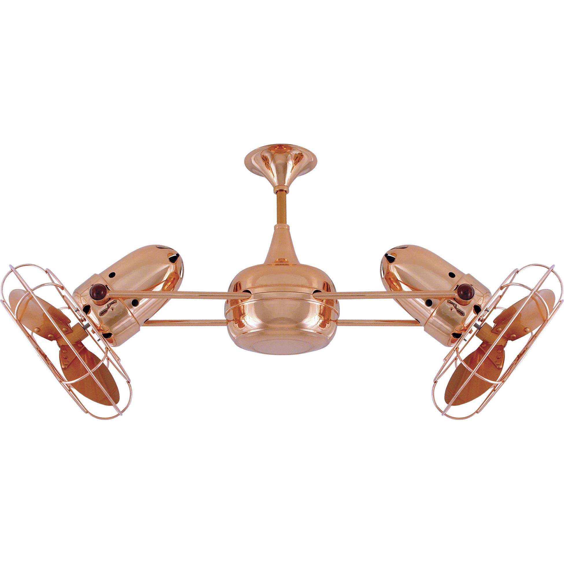 Duplo-Dinamico Multi Head Ceiling Fan by Matthews Fan Company