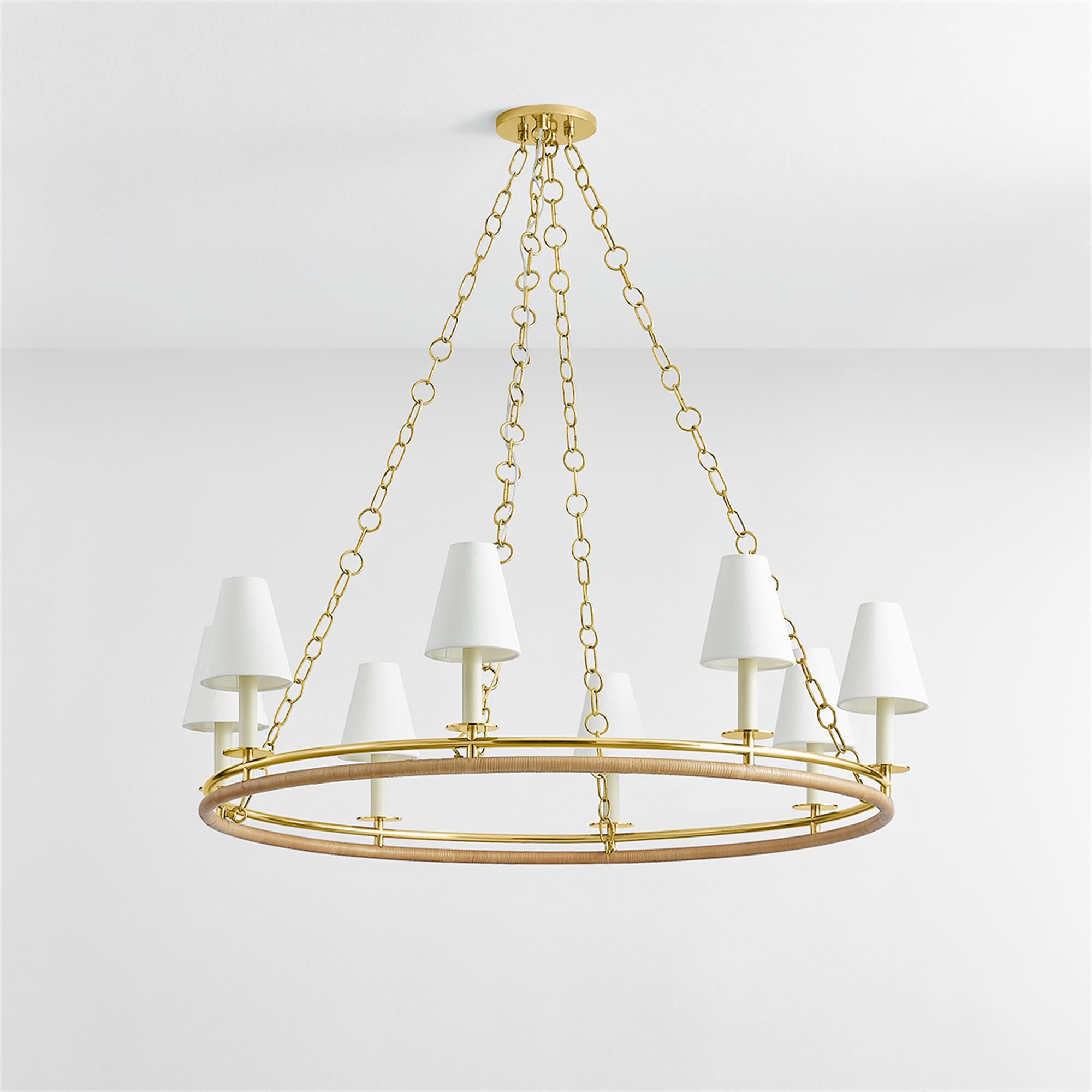 Shown in Aged Brass finish