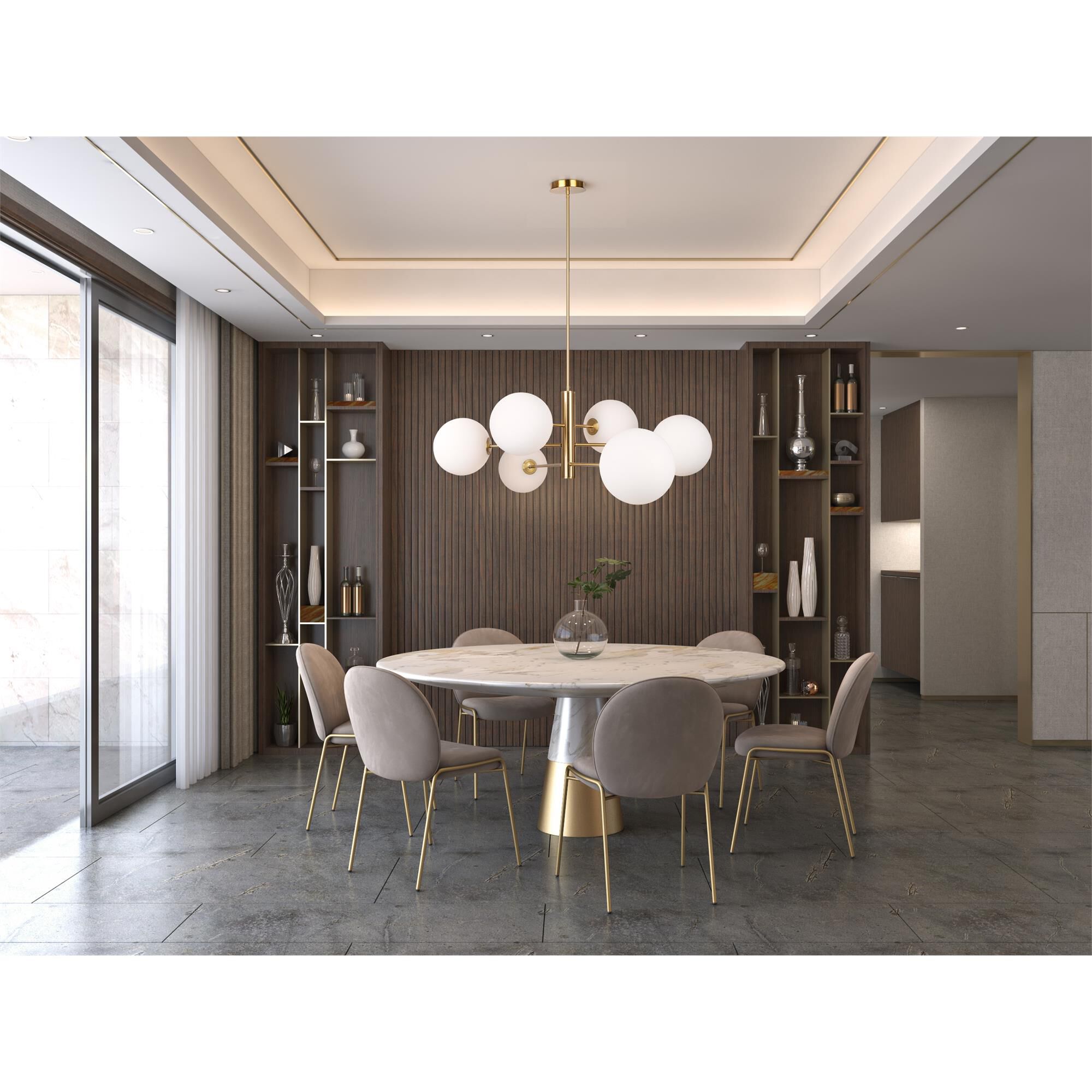 Aurelia 48 Inch Chandelier,