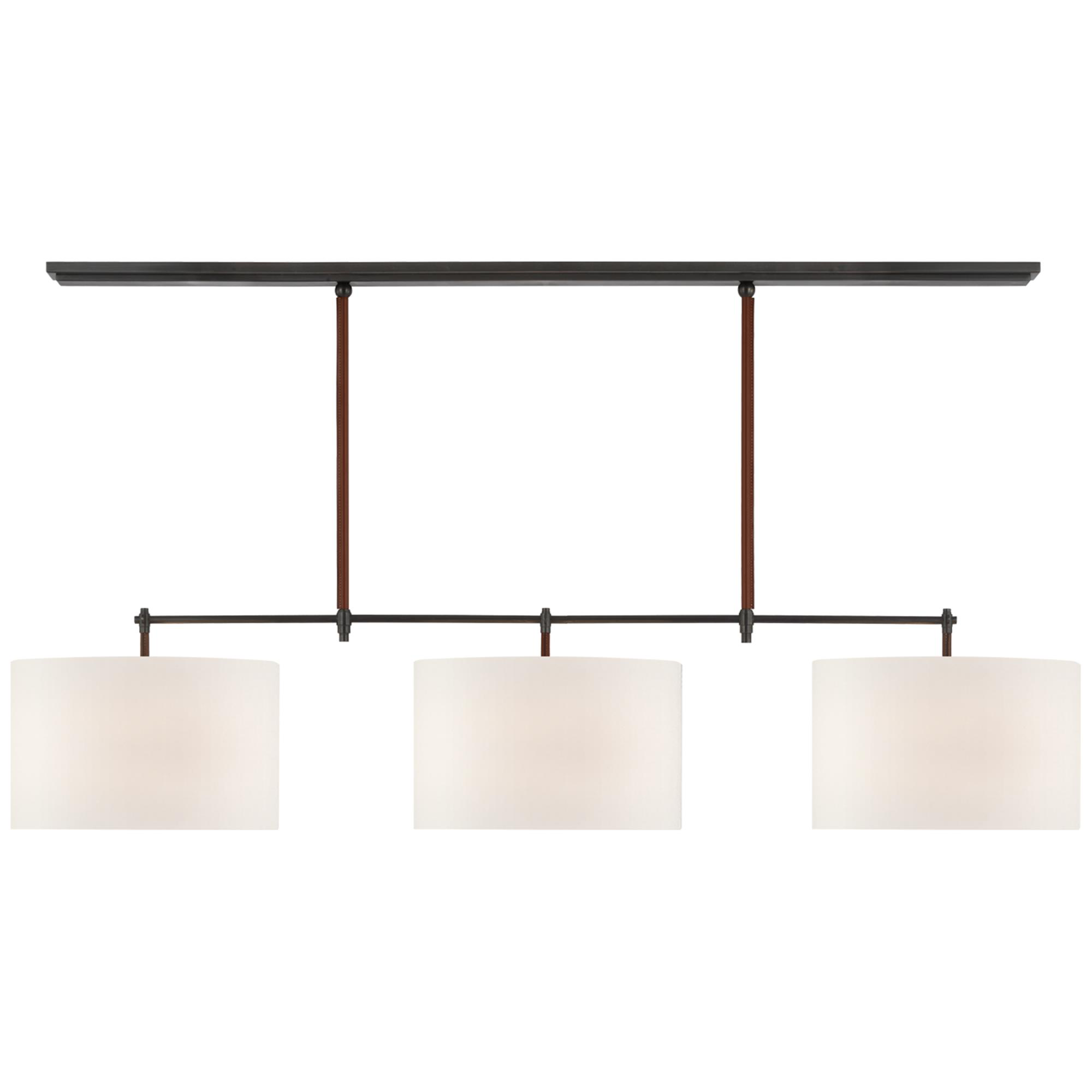 Shown in Bronze and Saddle Leather finish