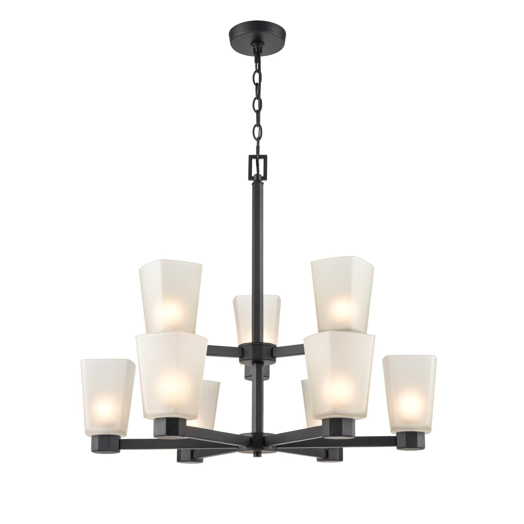 Coley 27 Inch 9 Light Chandelier by Millennium Lighting