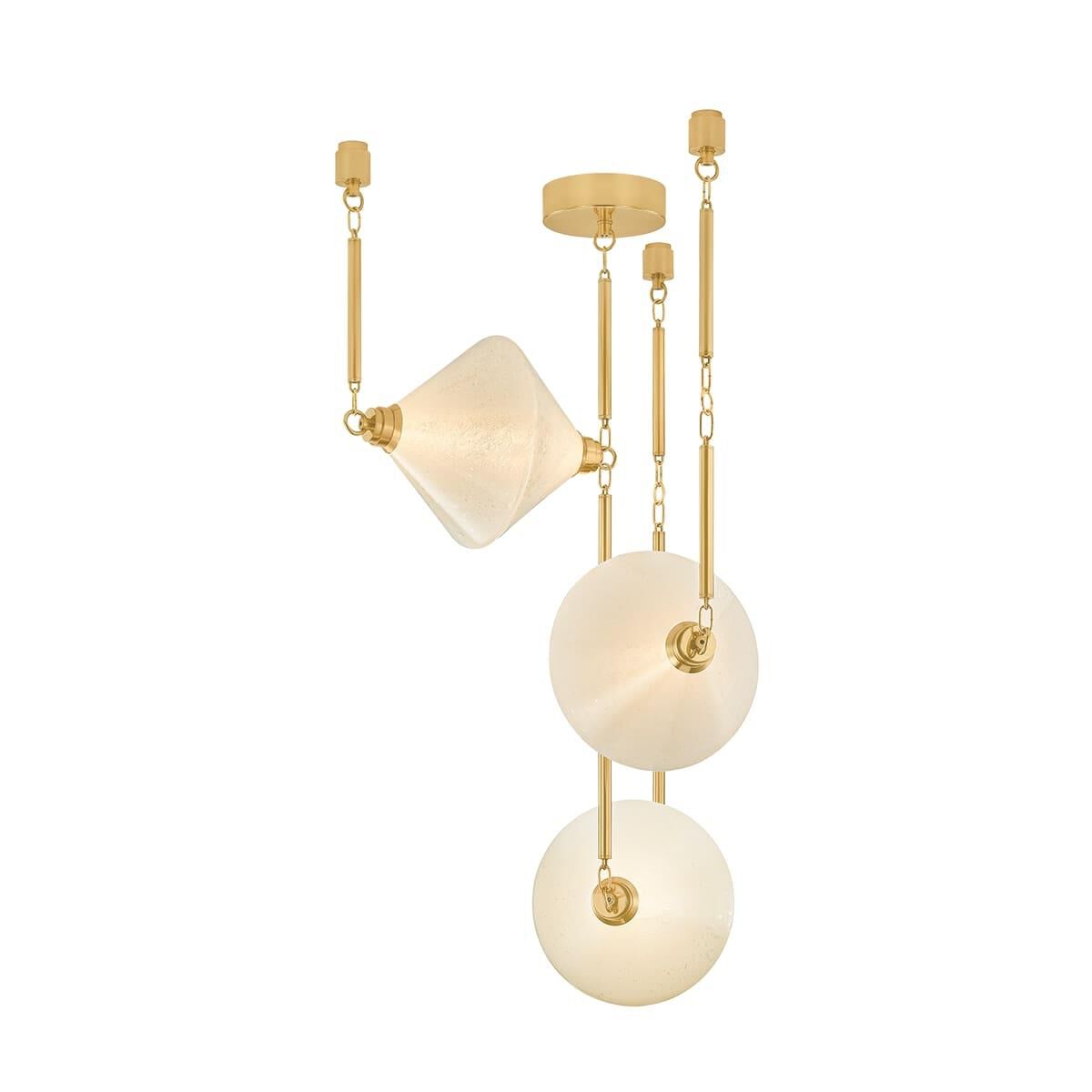 Moniomi Solara 33 Inch Chandelier by Corbett Lighting