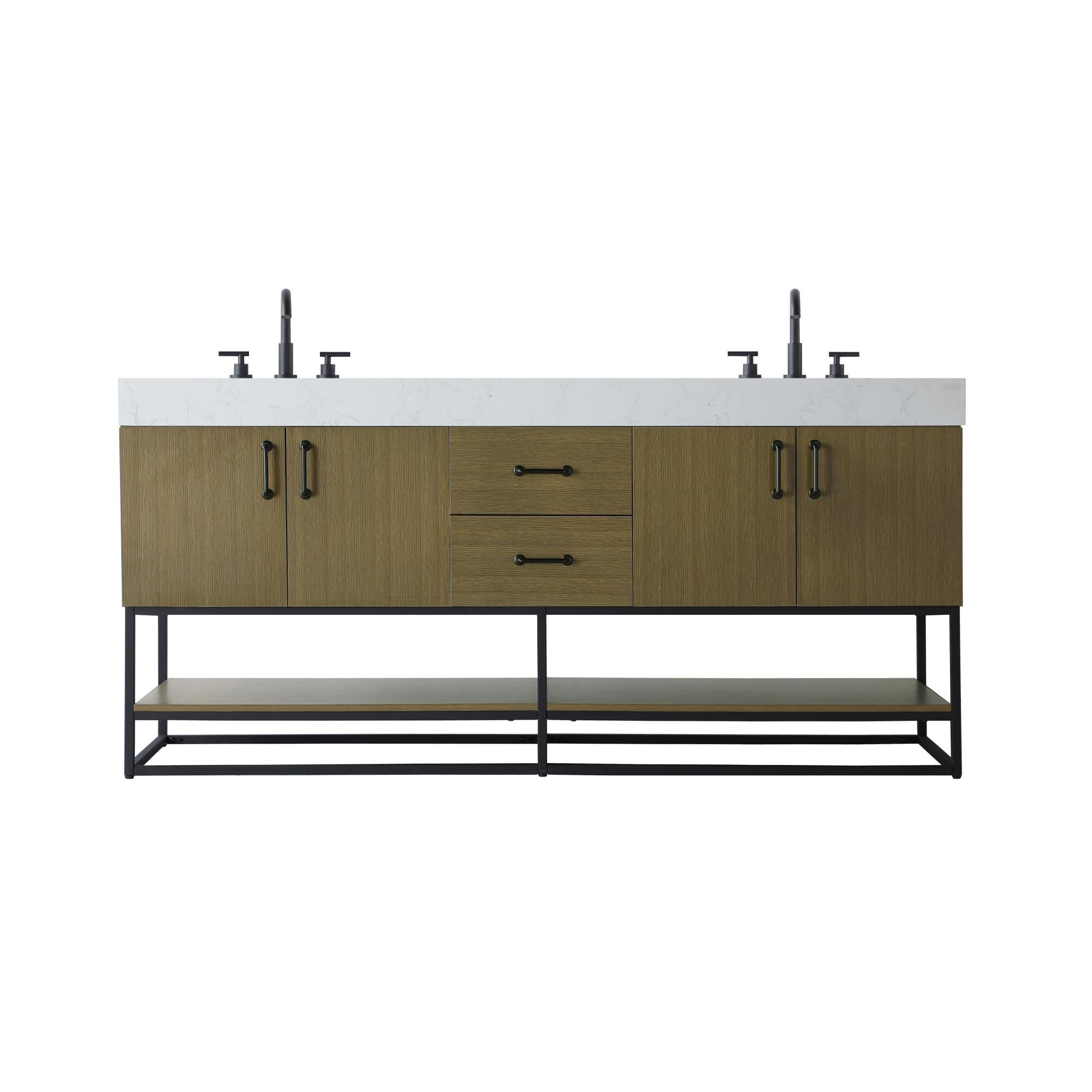 Caroline 72 Inch Bath Vanity by Elegant Dcor