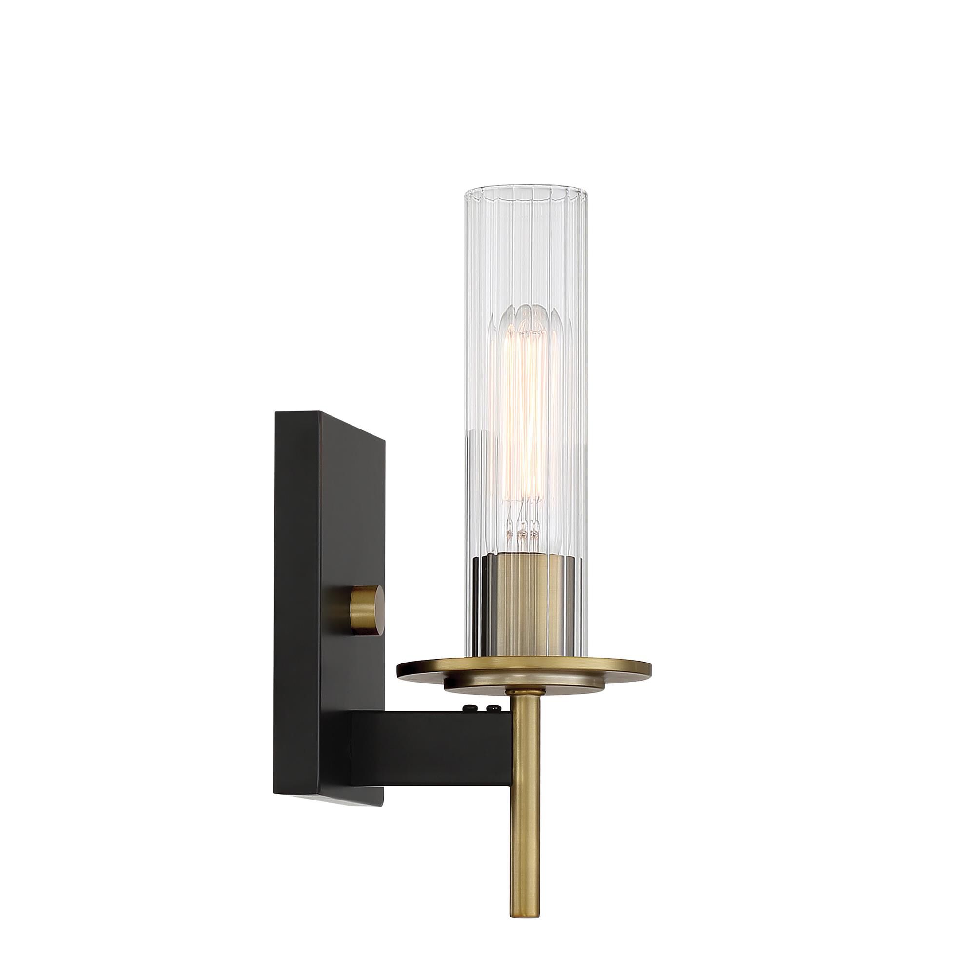 Shown in Coal and Soft Brass Finish finish