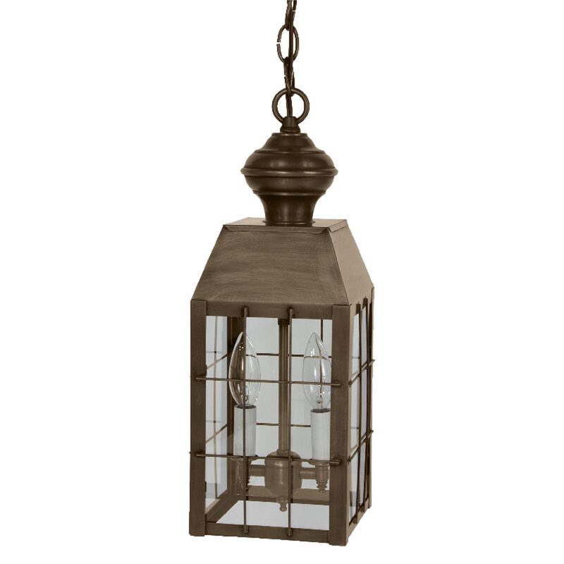 Woodcliffe 17 Inch 2 Light Outdoor Hanging Lantern by Northeast Lantern