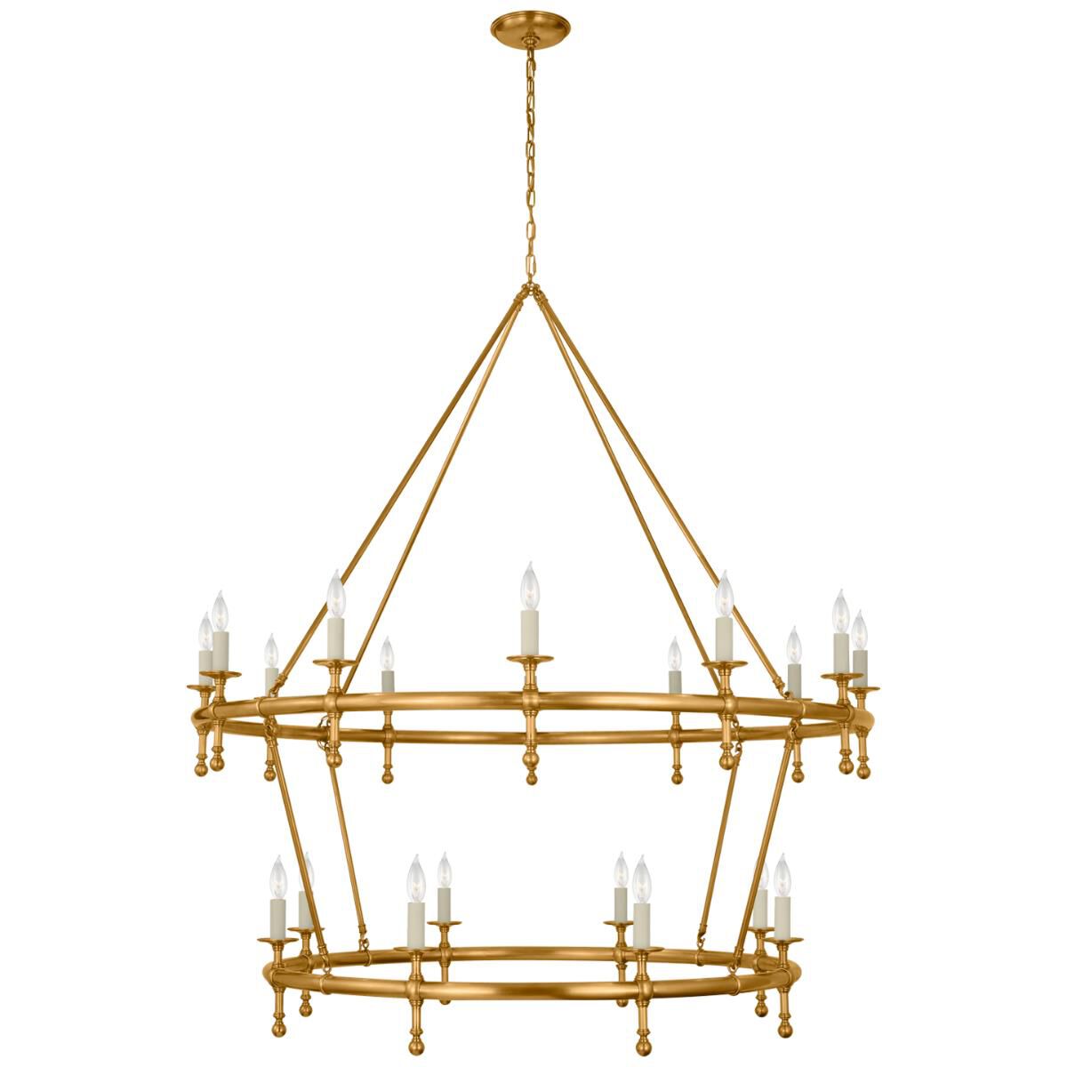 Shown in Antique-Burnished Brass finish