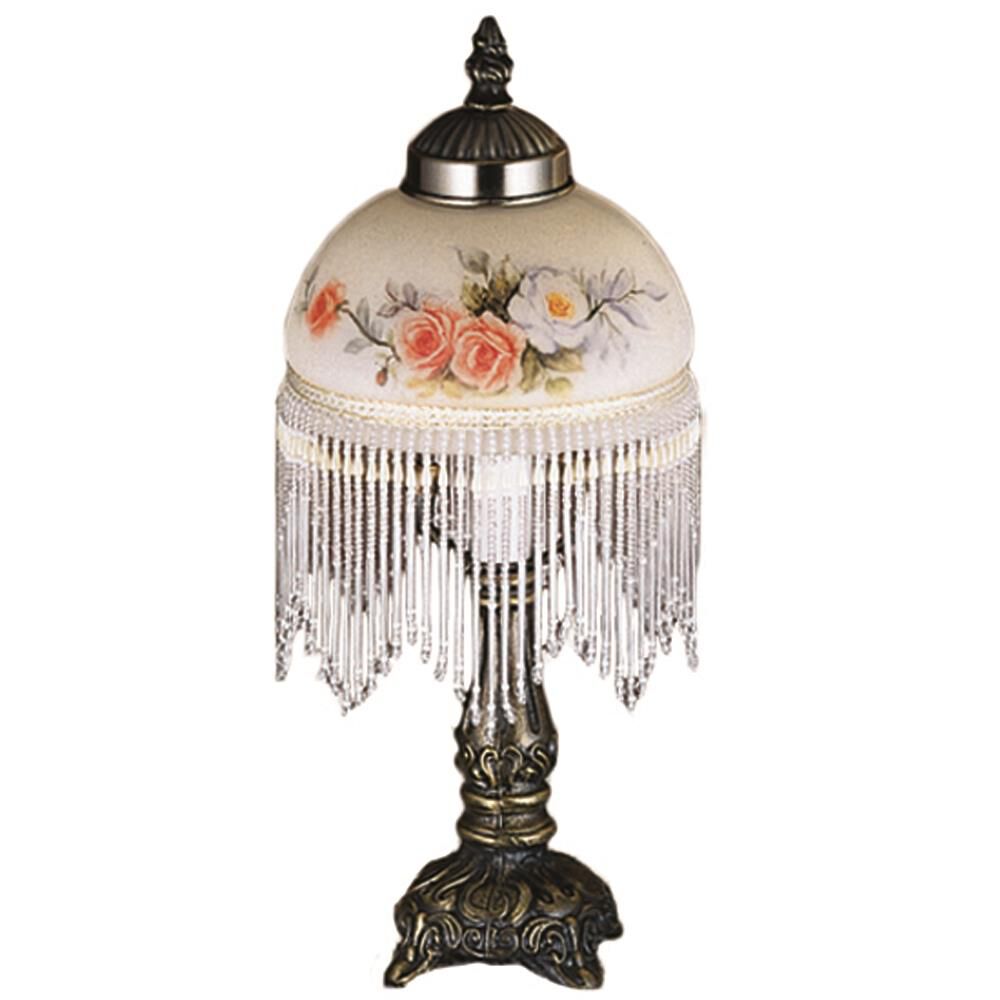Rose Bouquet 8 Inch Accent Lamp by Meyda Lighting