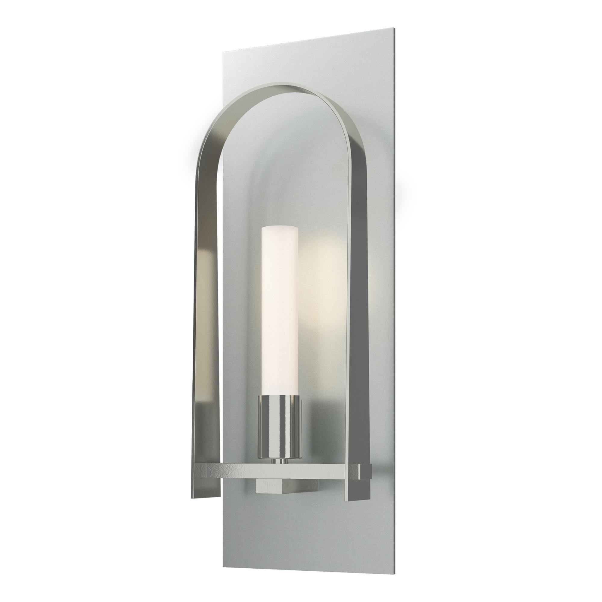 Shown in Vintage Platinum finish and Frosted glass and Frosted Glass shade