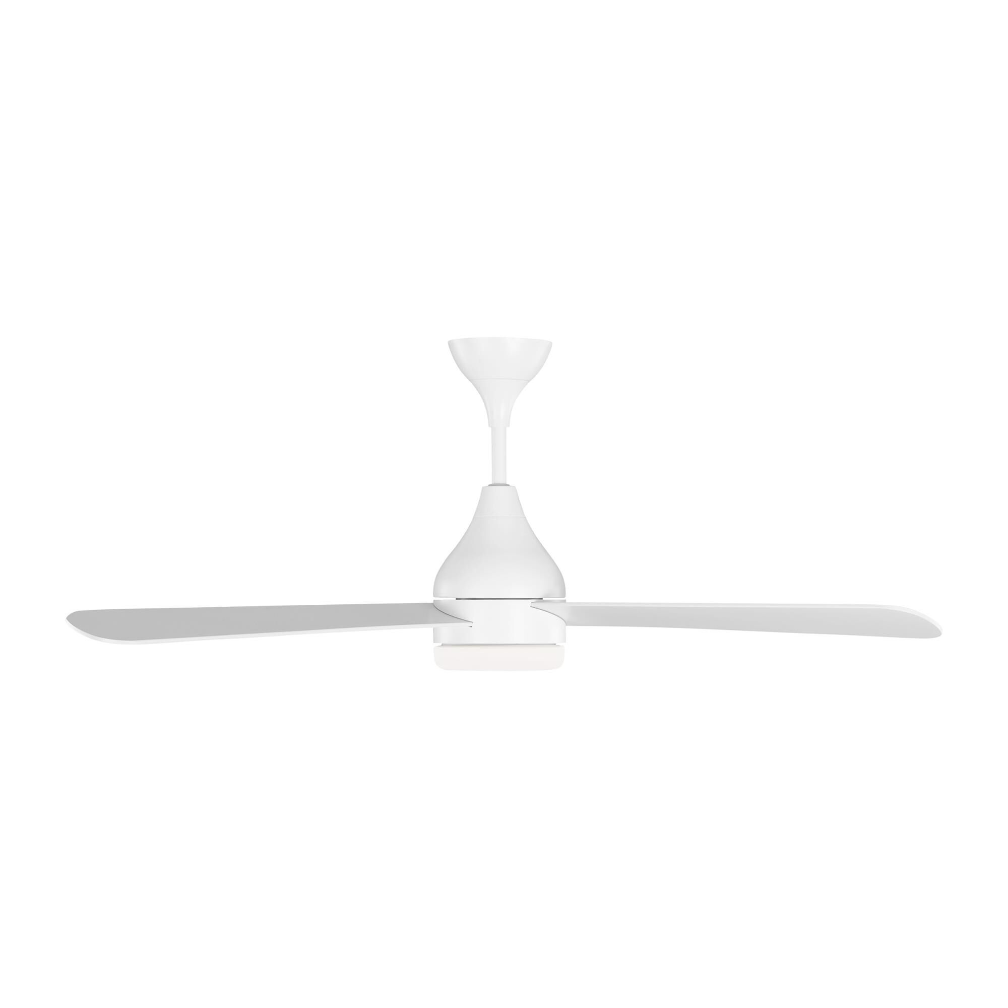 Barbara Barry Streaming Smart 52 Inch Ceiling Fan with Light Kit by Visual Comfort Fan Collection