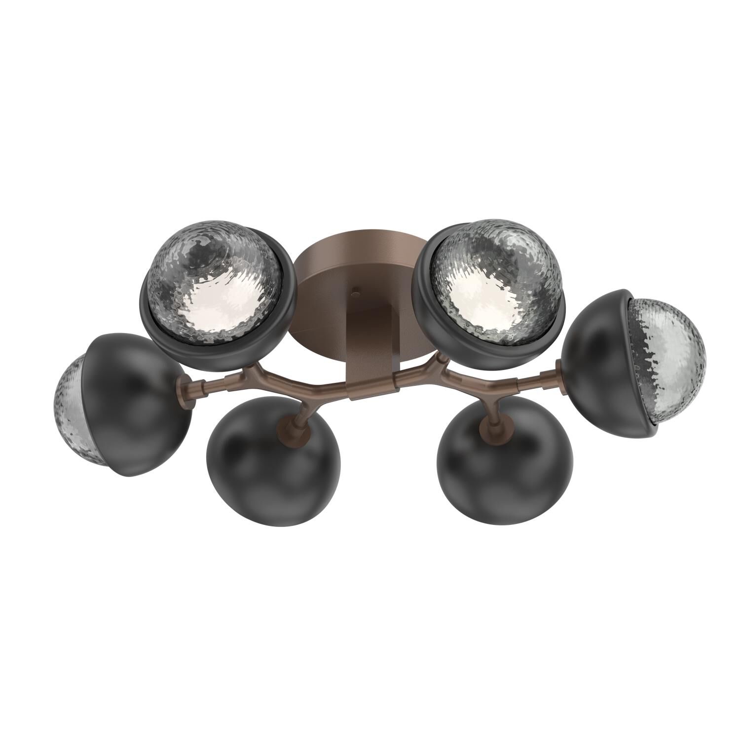 Levi Wilson Cabochon 27 Inch Flush Mount by Hammerton Studio