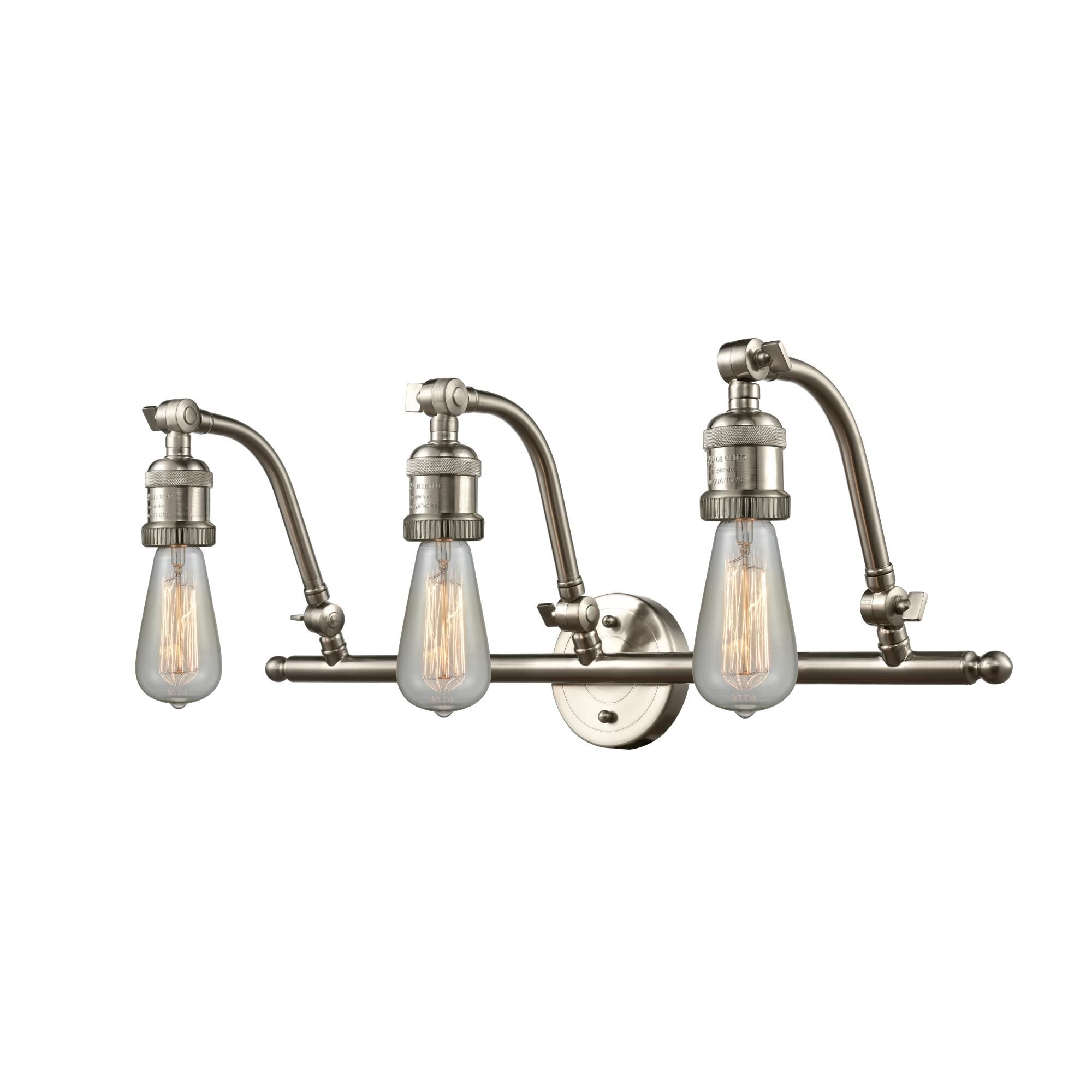 Shown in Brushed Satin Nickel finish