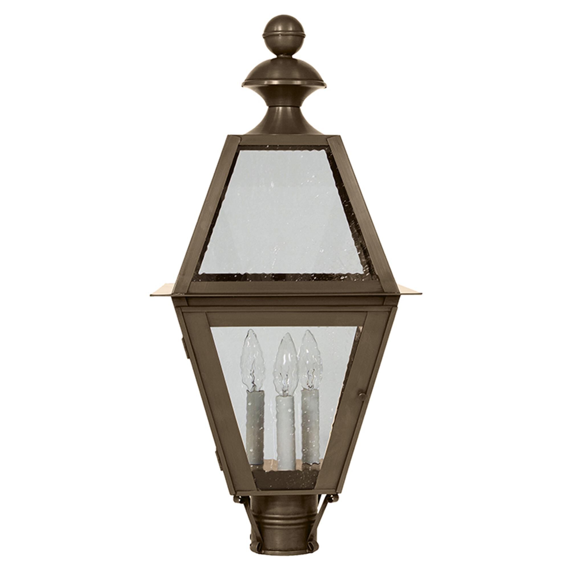 Boston 26 Inch 3 Light Outdoor Post Lamp,
