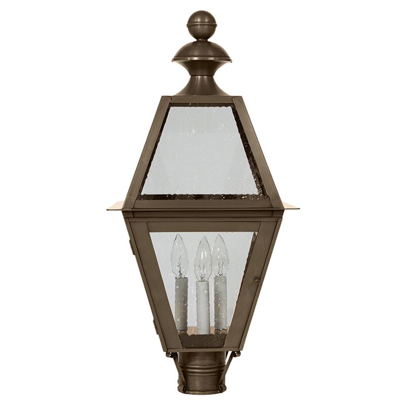 Boston 26 Inch 3 Light Outdoor Post Lamp by Northeast Lantern
