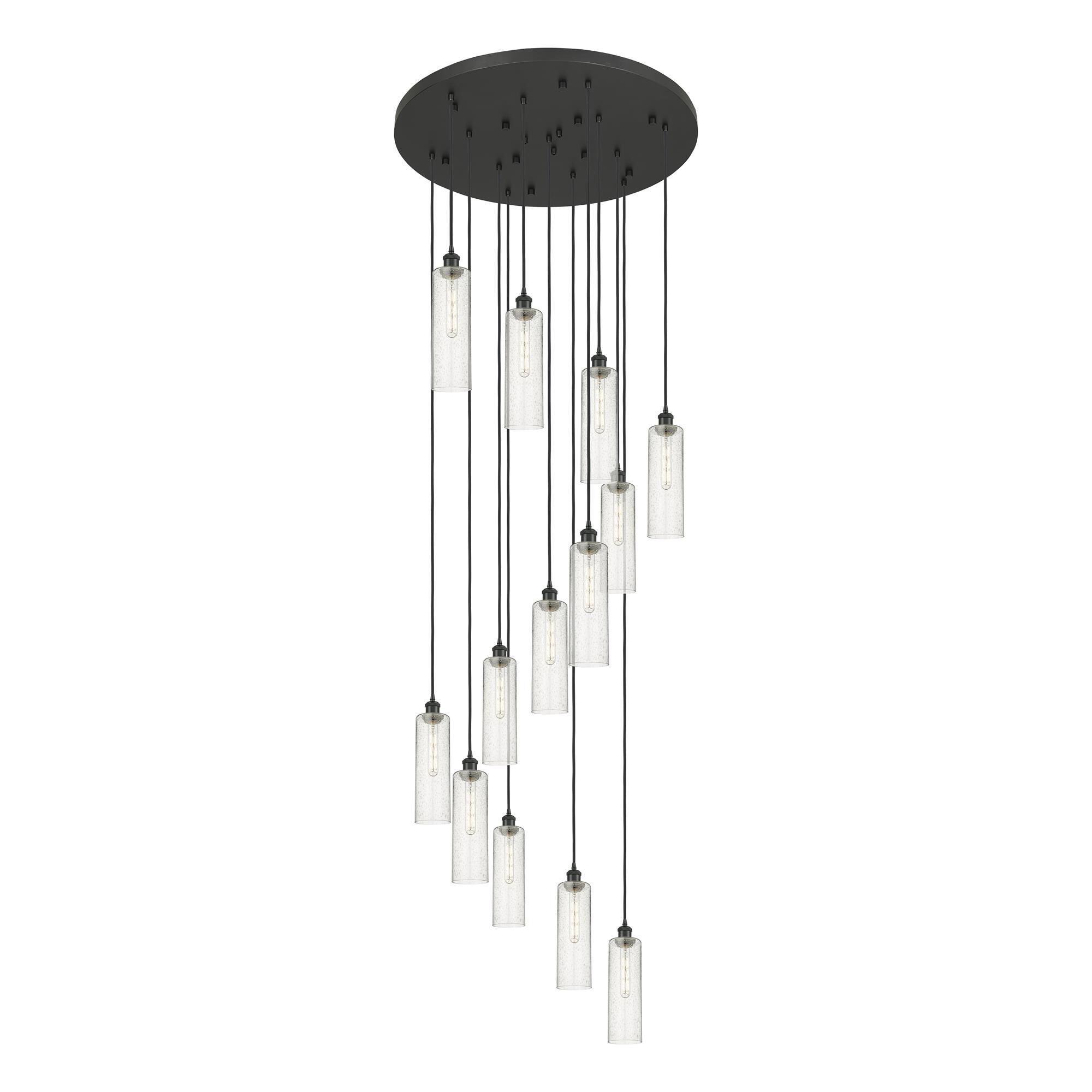 Shown in Matte Black finish and Seedy shade