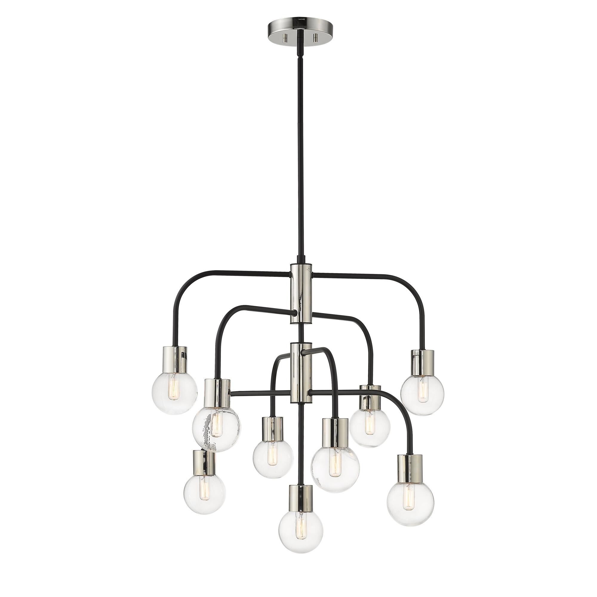 Neutra 26 Inch 9 Light Chandelier by Z-Lite
