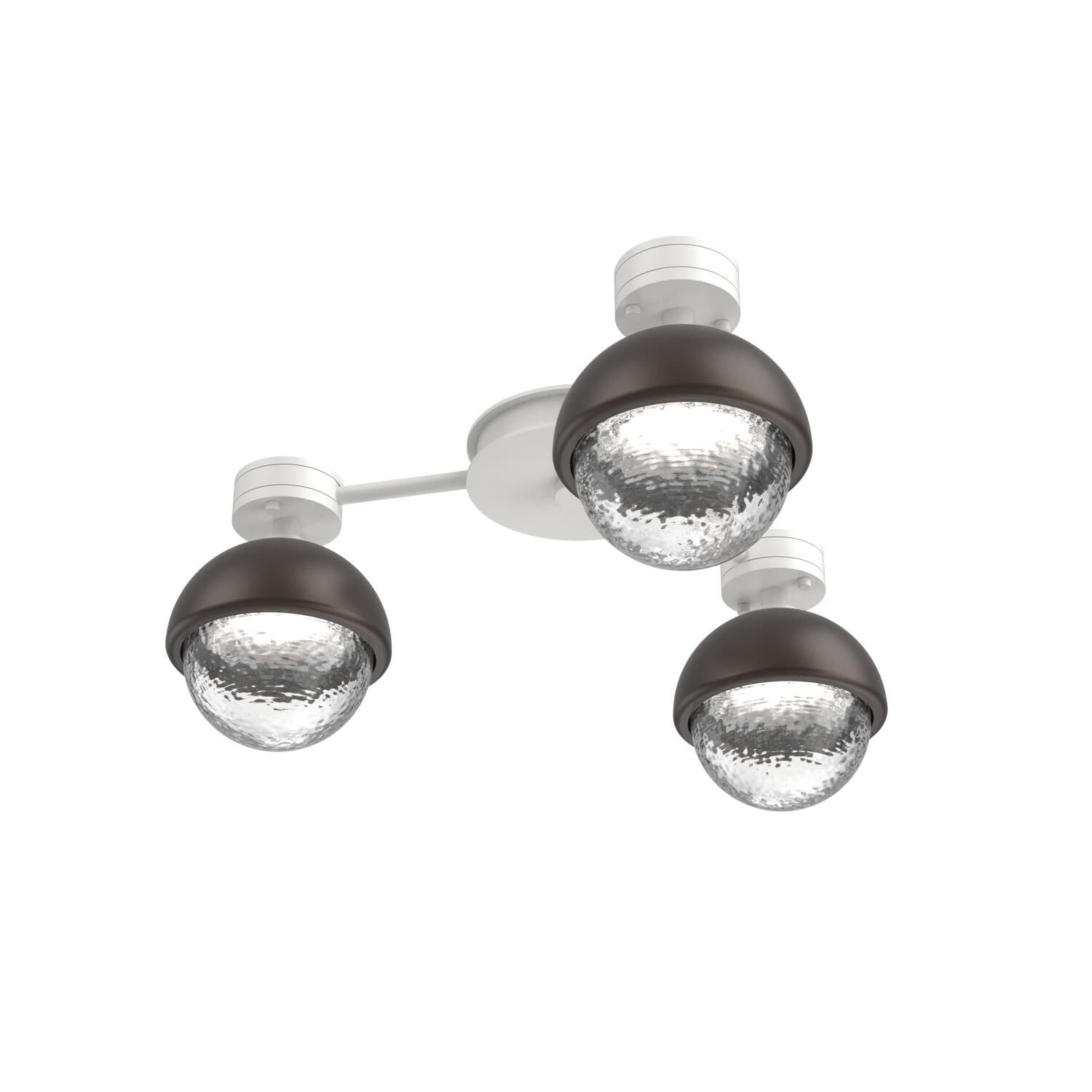 Levi Wilson Cabochon 23 Inch Flush Mount by Hammerton Studio