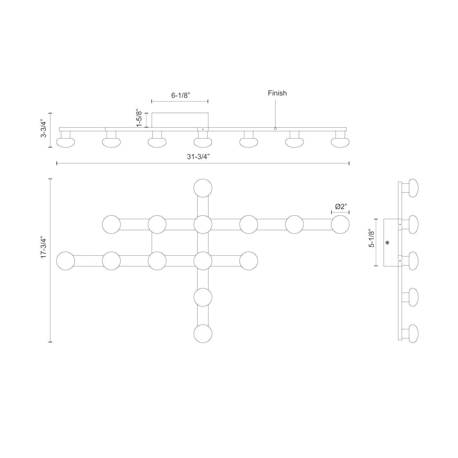 Shown in Black finish