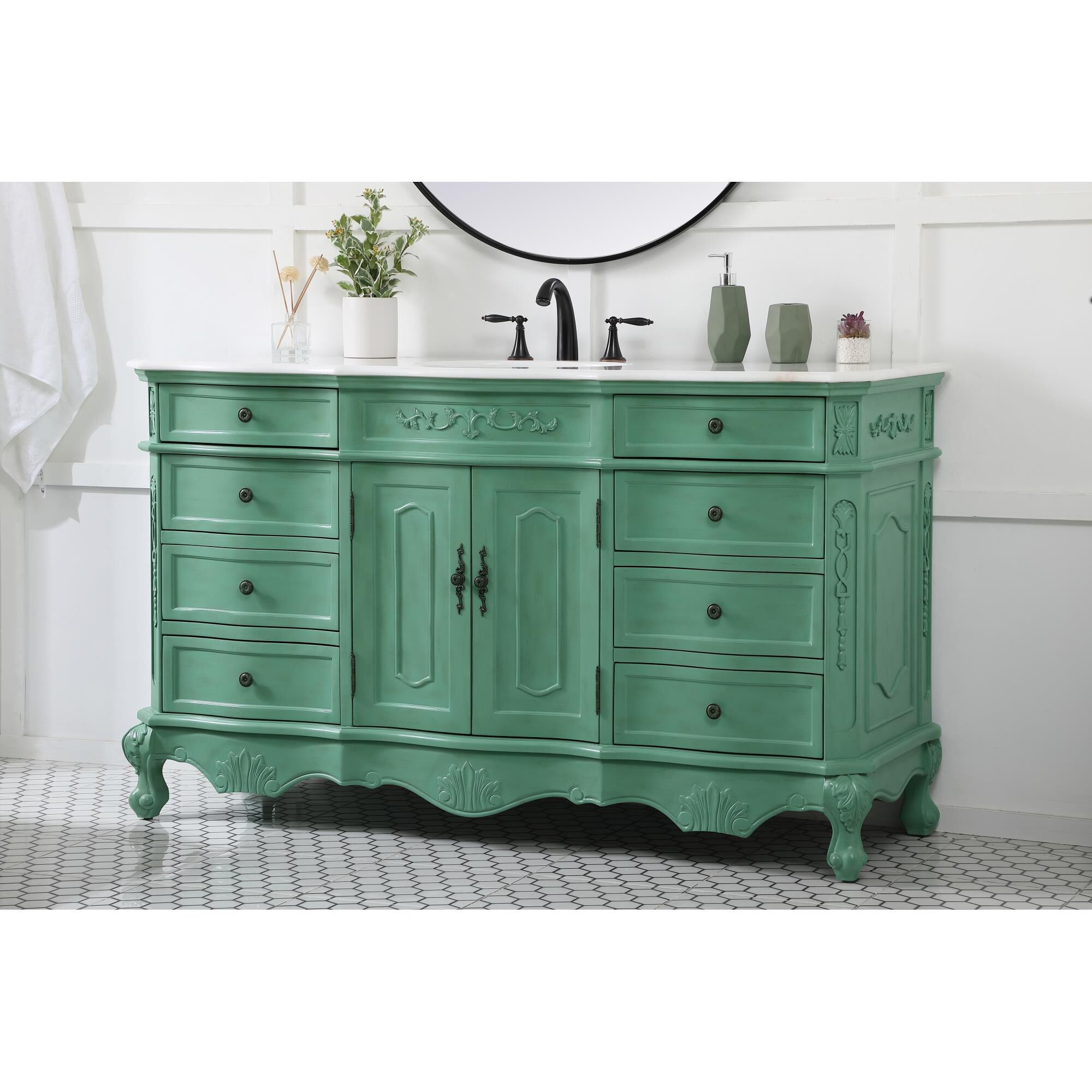 Shown in Vintage Mint finish
