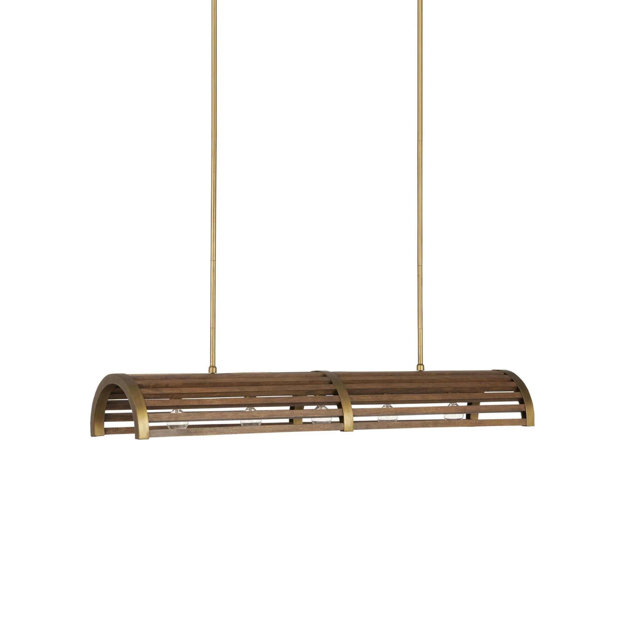 Shown in Chestnut/Brass finish