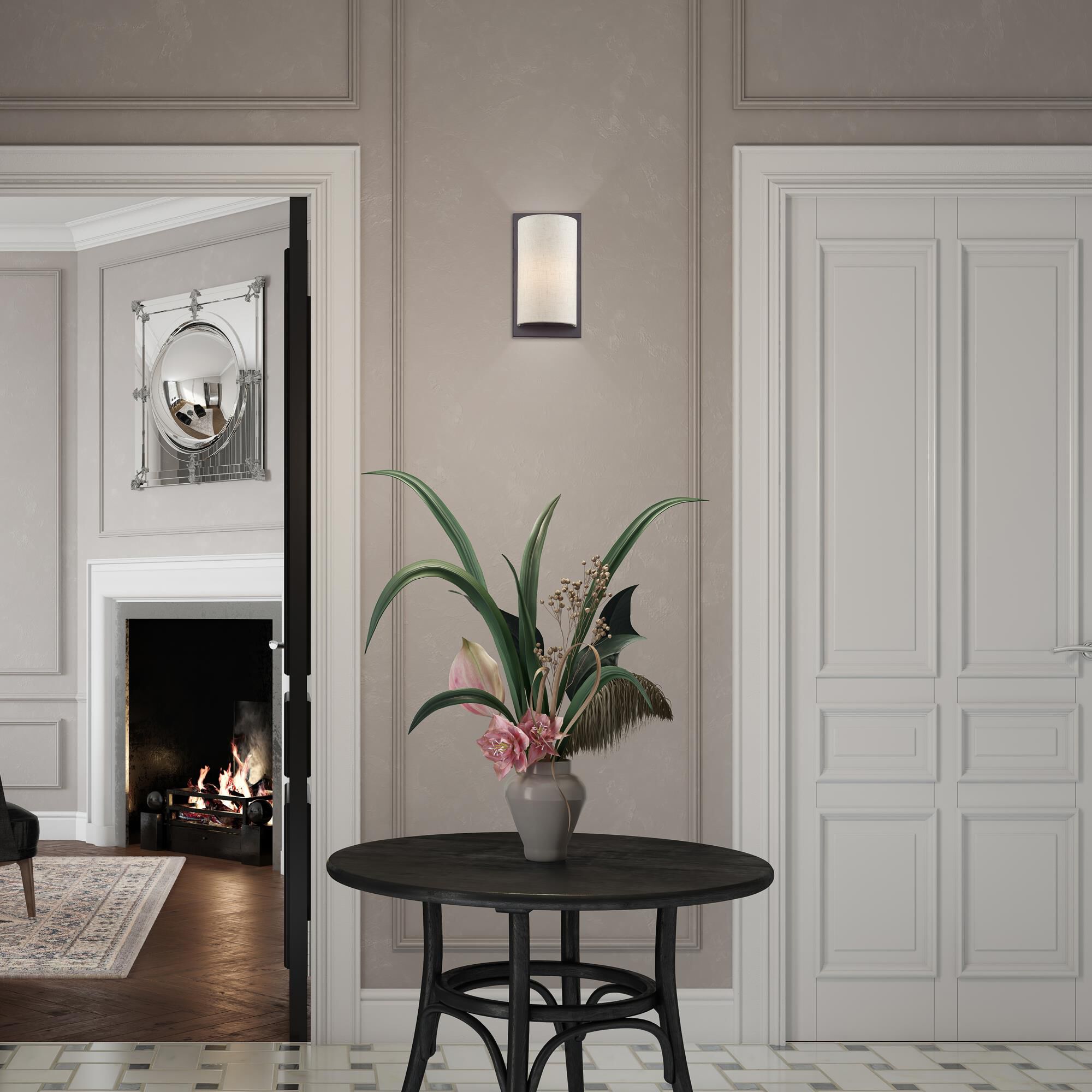 Brenton 6 Inch Wall Sconce by Livex Lighting