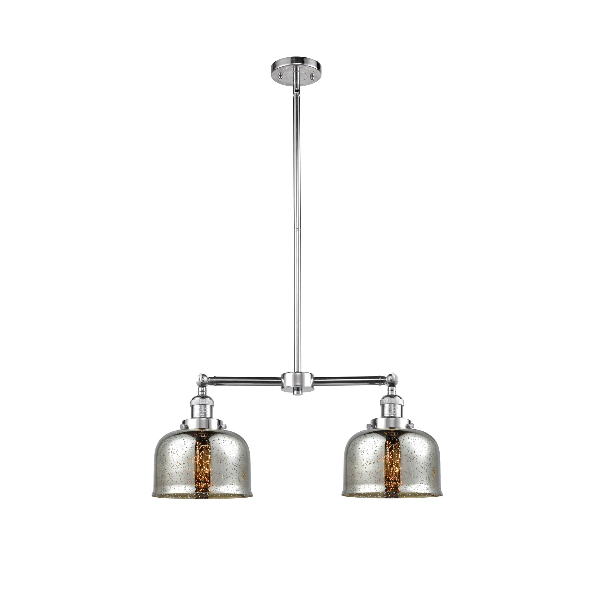 Bruno Marashlian Large Bell 21 Inch 2 Light Mini Chandelier by Innovations Lighting