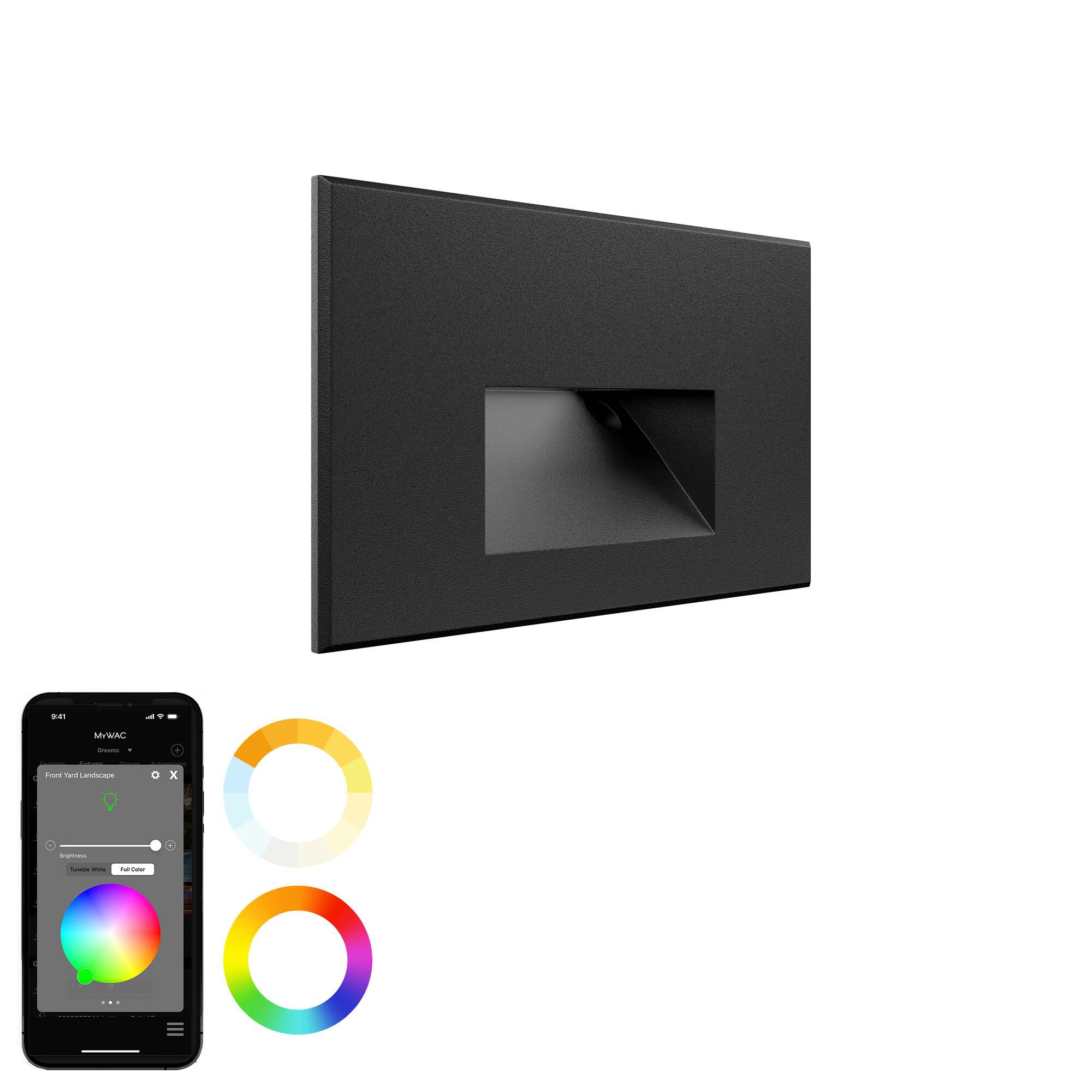 Shown in Black finish