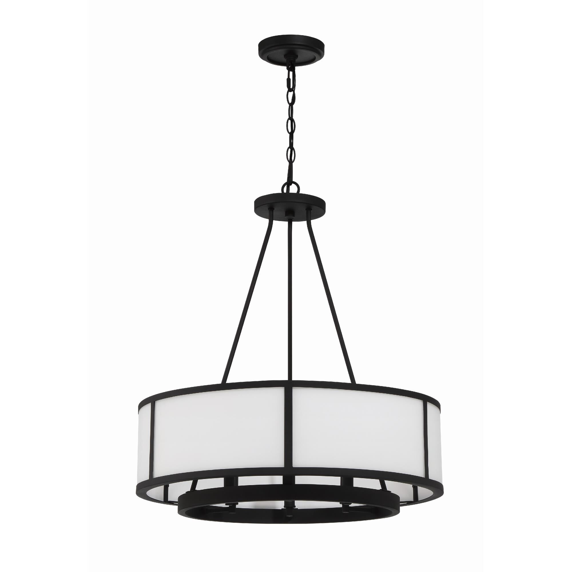 Bryant 24 Inch 6 Light Chandelier by Crystorama