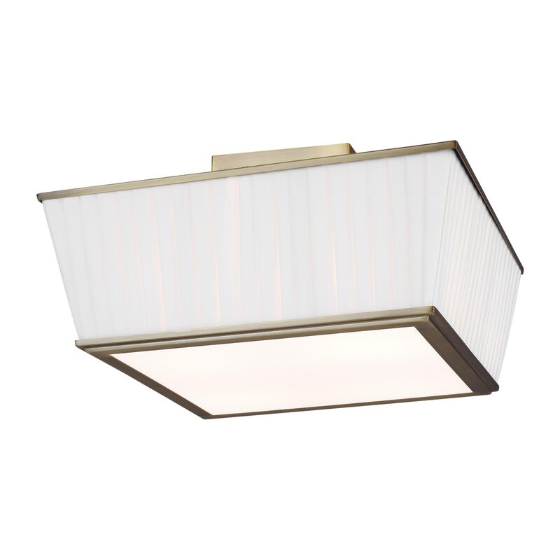 Lauren Ralph Lauren Esther 14 Inch 4 Light Flush Mount by Visual Comfort Studio