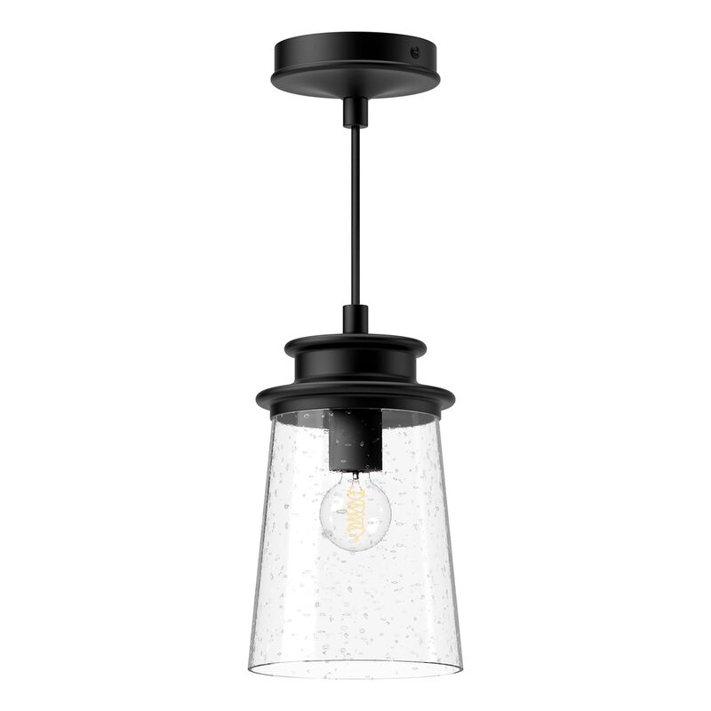 Quincy Small Outdoor Hanging Lantern by Alora Mood