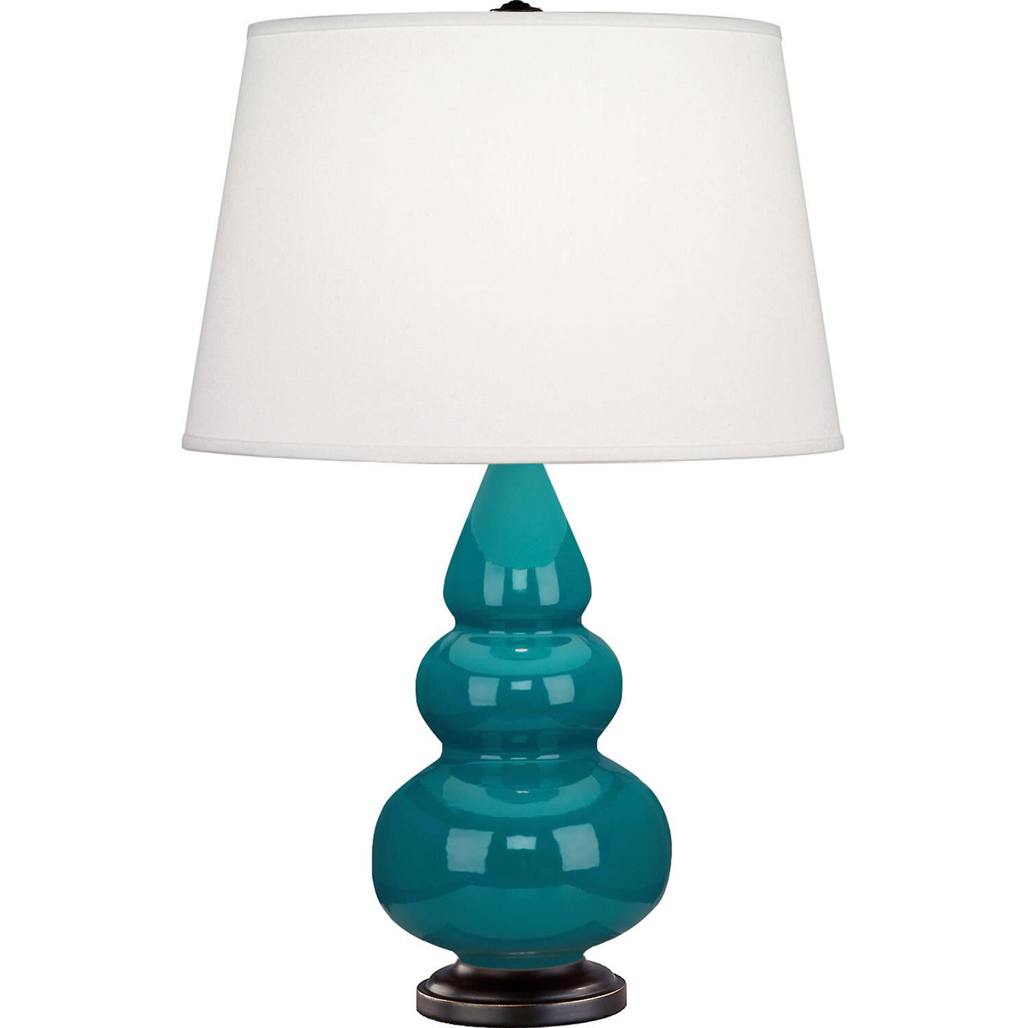 Small Triple Gourd 24 Inch Accent Lamp by Robert Abbey