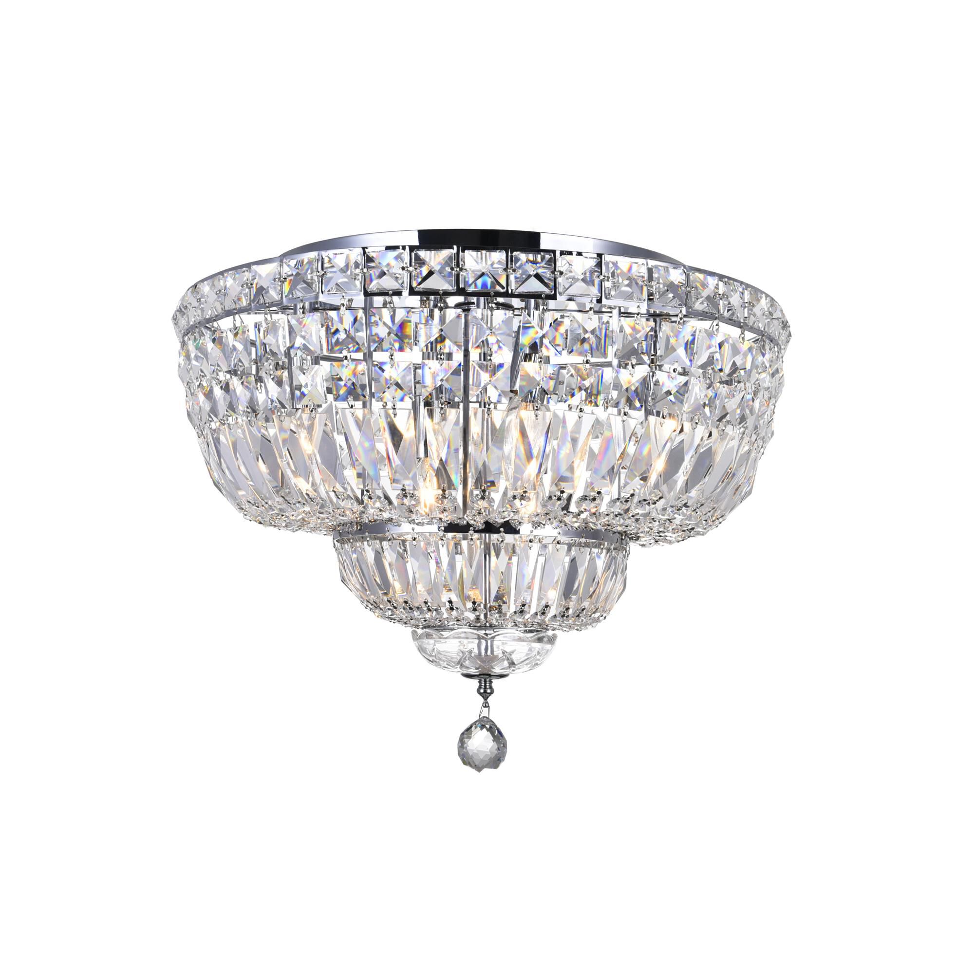 Stefania 20 Inch 8 Light Flush Mount by CWI Lighting