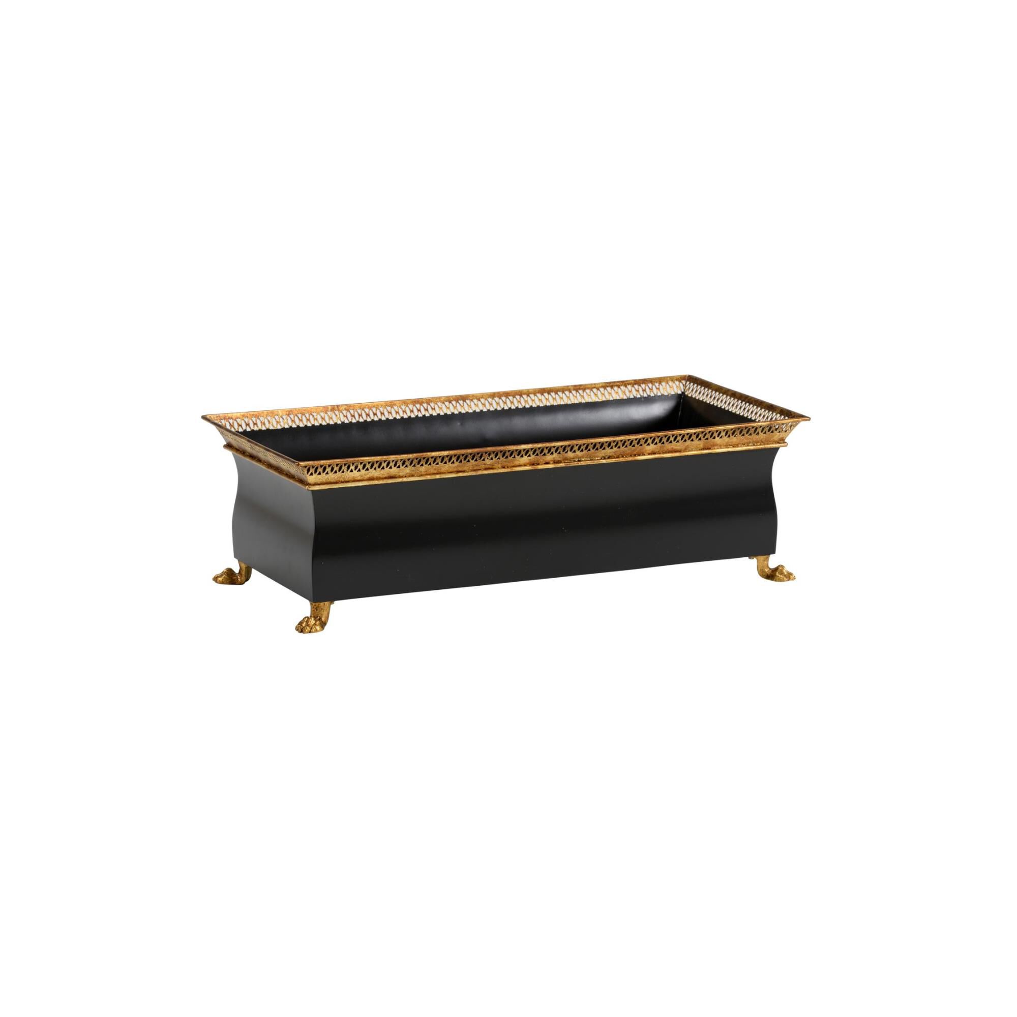 Shown in Black-Antique Gold finish