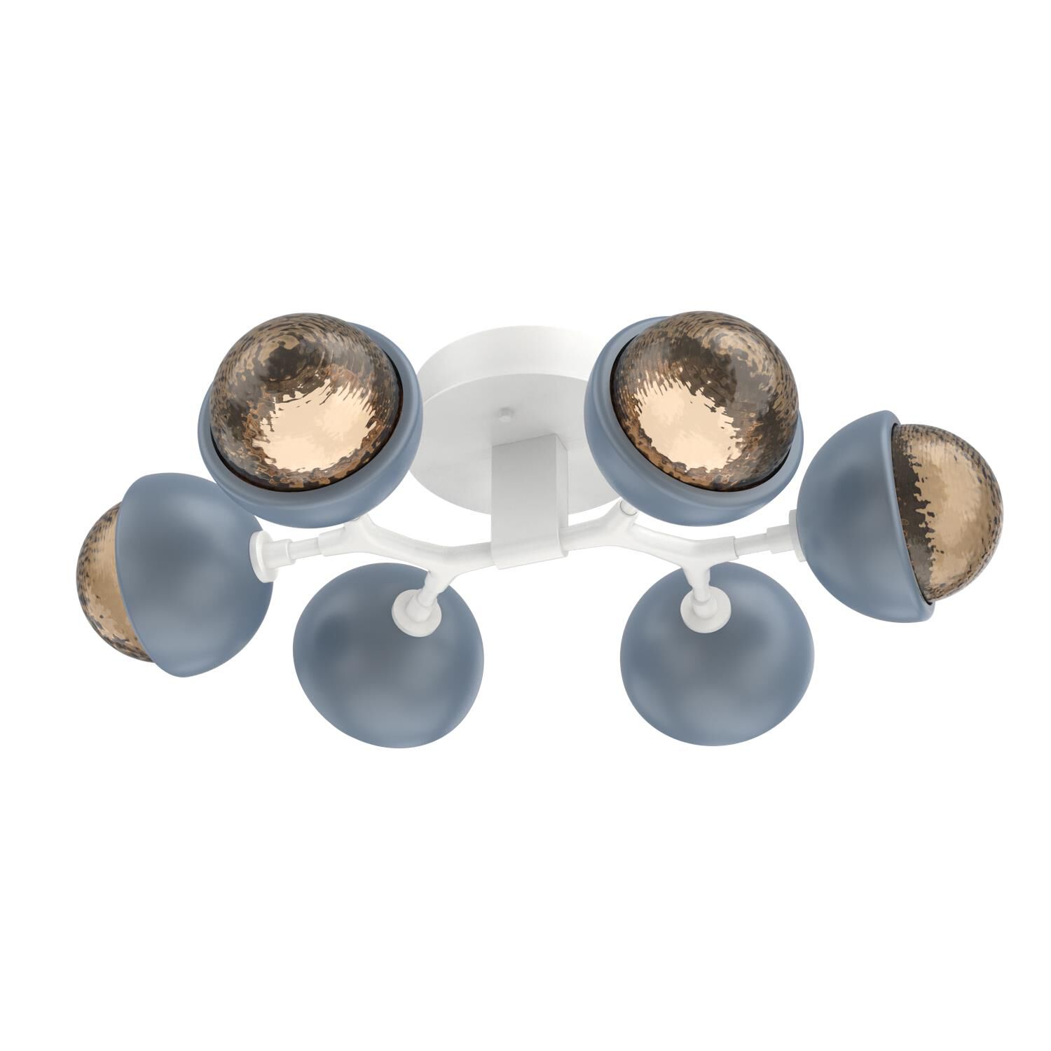 Levi Wilson Cabochon 27 Inch Flush Mount by Hammerton Studio