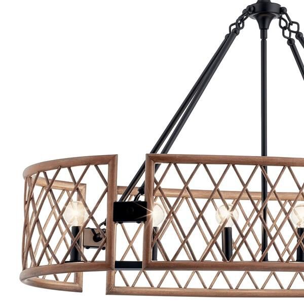 Oana 40 Inch 6 Light Mini Chandelier by Kichler Lighting