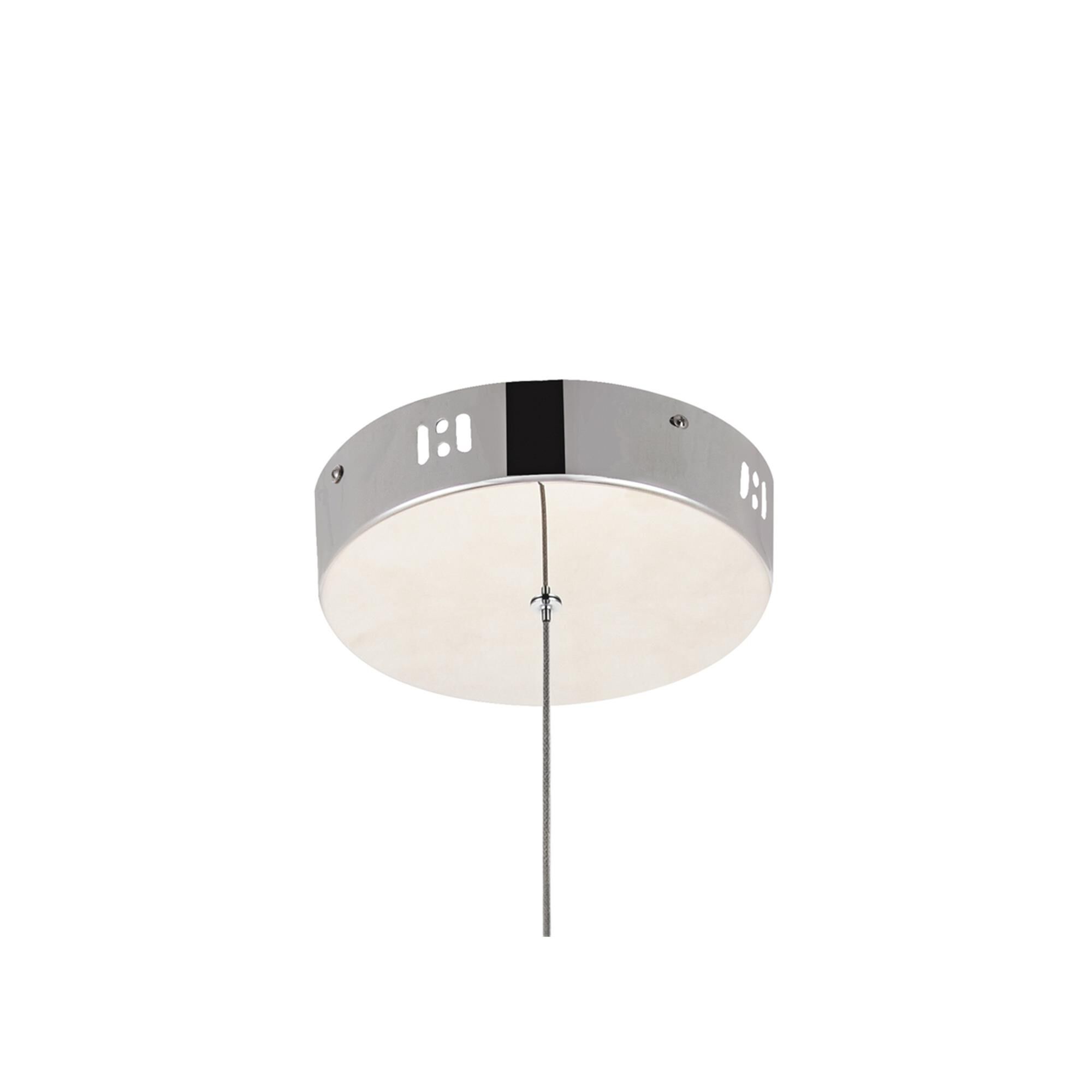 Sonya 28 Inch 3 Light LED Chandelier by Elegant Lighting