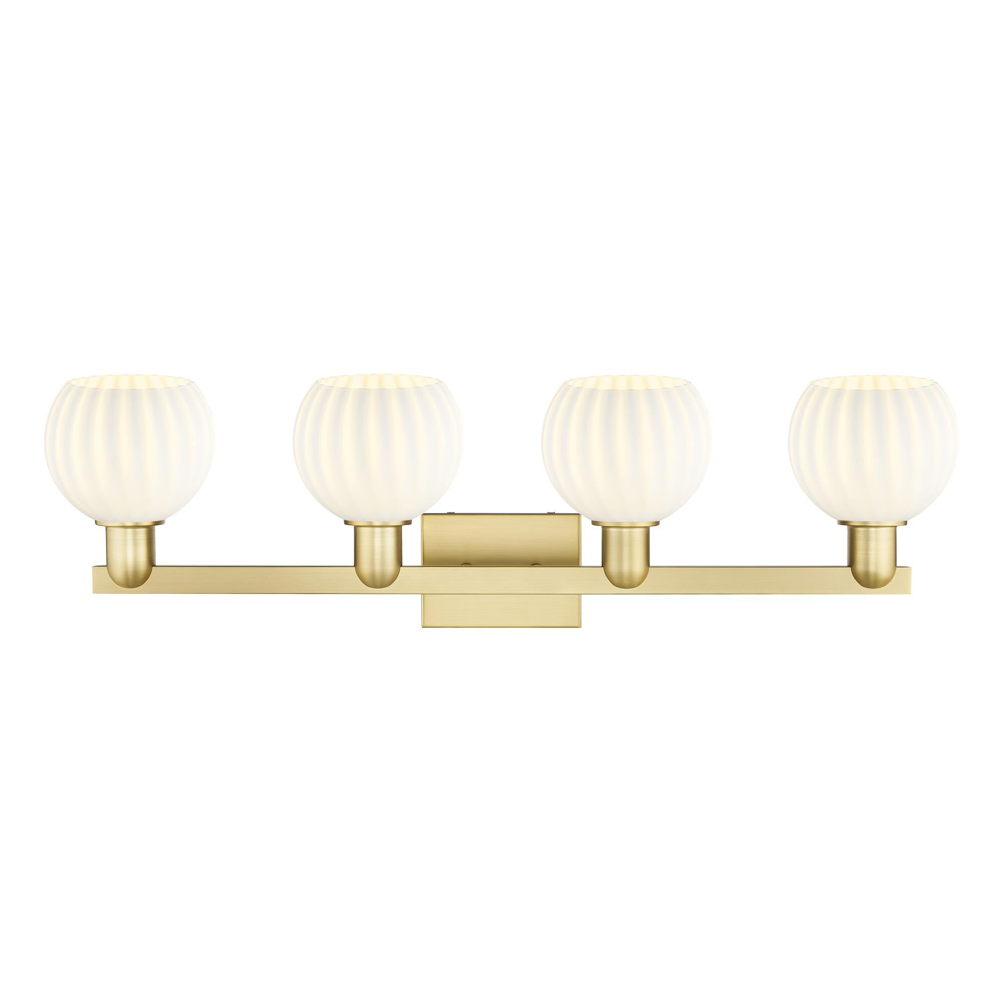 Bruno Marashlian White Venetian 33 Inch Bath Vanity Light by Innovations Lighting
