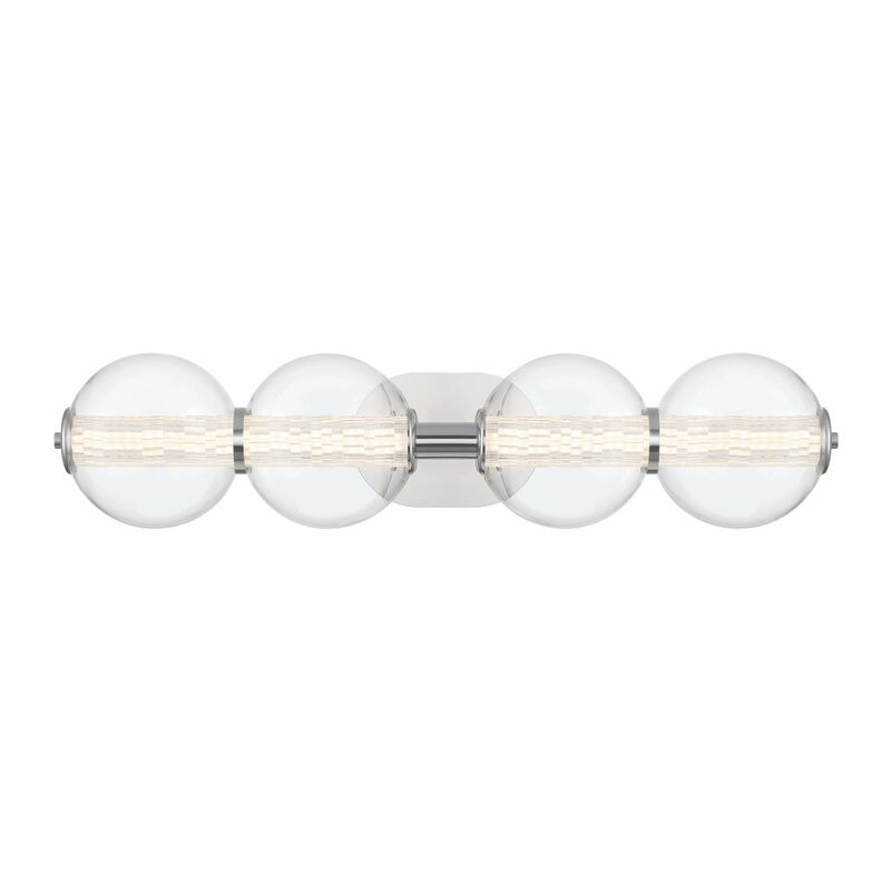 Atomo 30 Inch 4 Light Bath Vanity Light by Eurofase Lighting